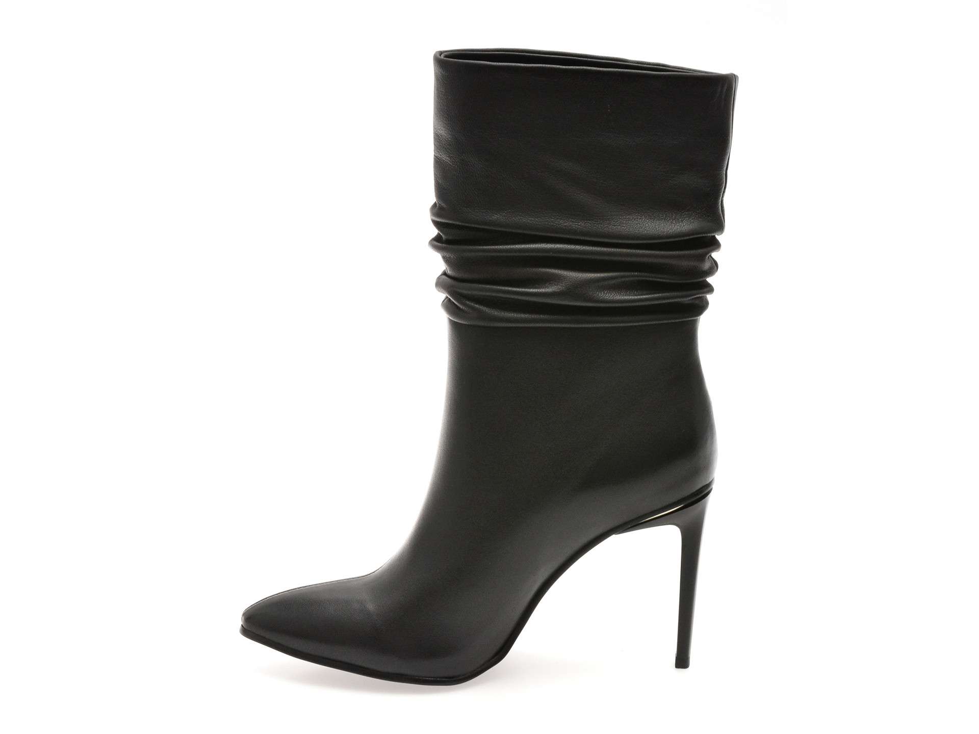 Botine elegante ALDO negre, CR147B, din piele naturala