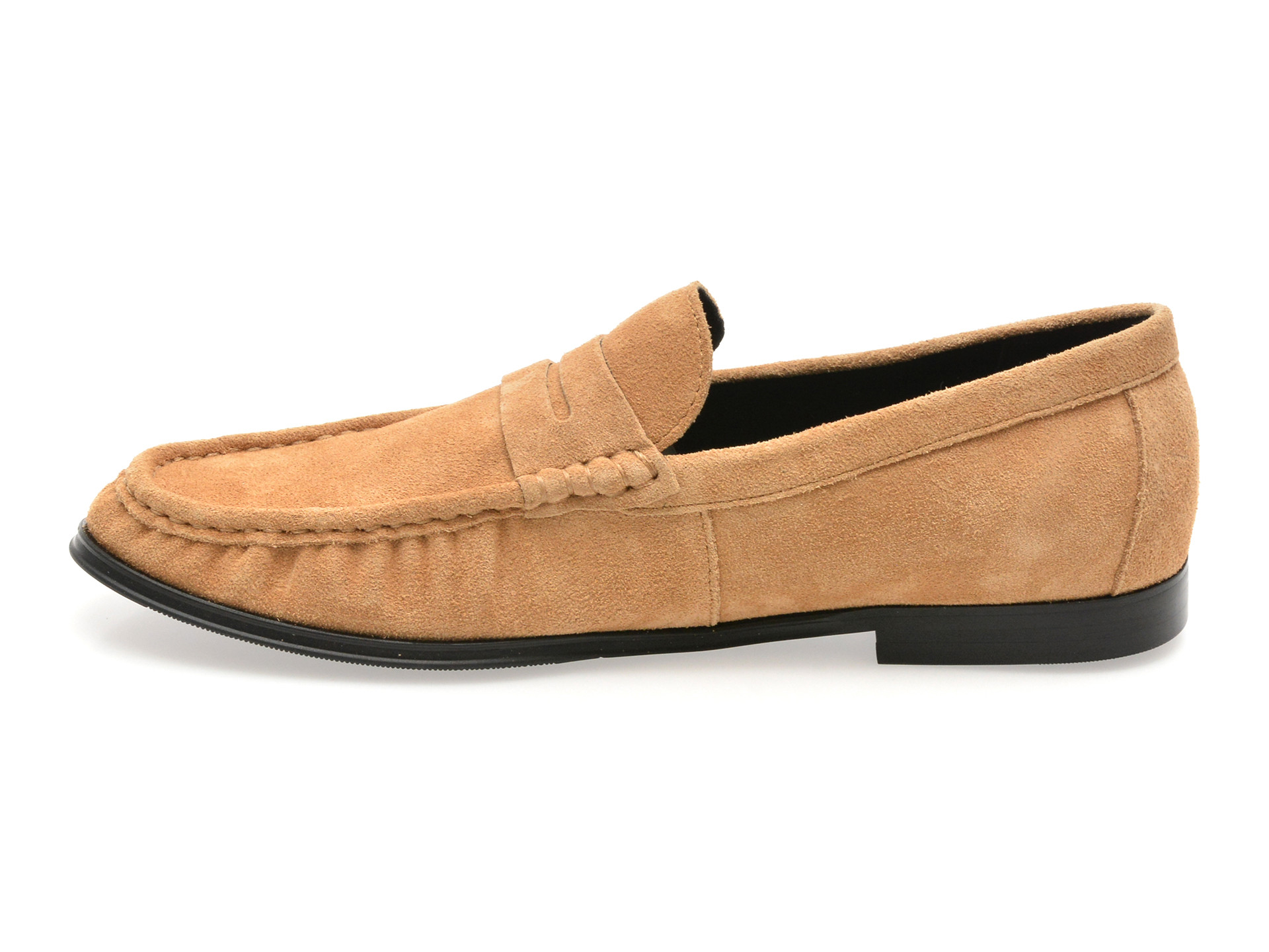 Mocasini eleganti  ALDO maro, SPEAKEASY 237, din piele intoarsa