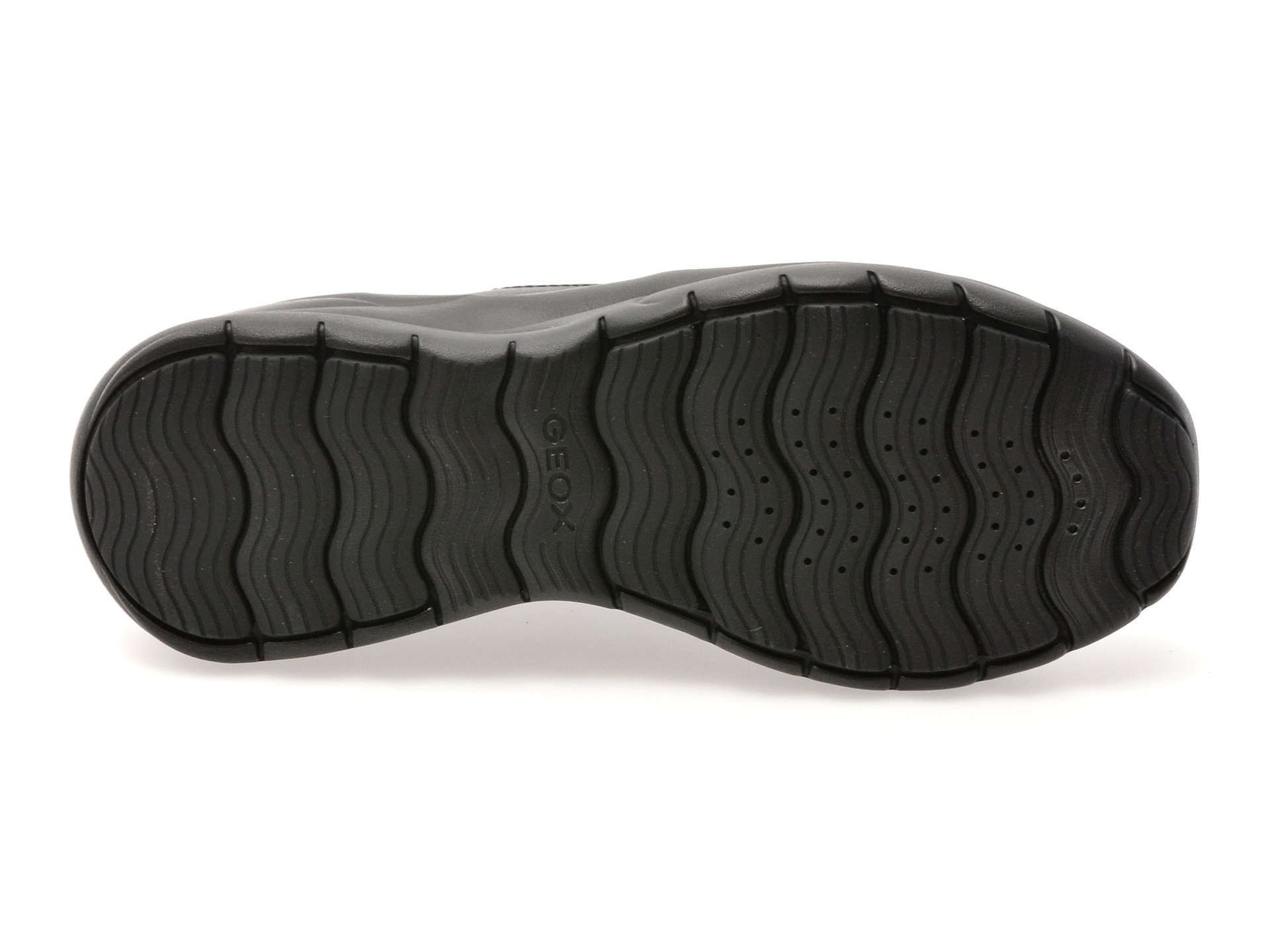 Pantofi sport GEOX negri, D551FD, din material textil