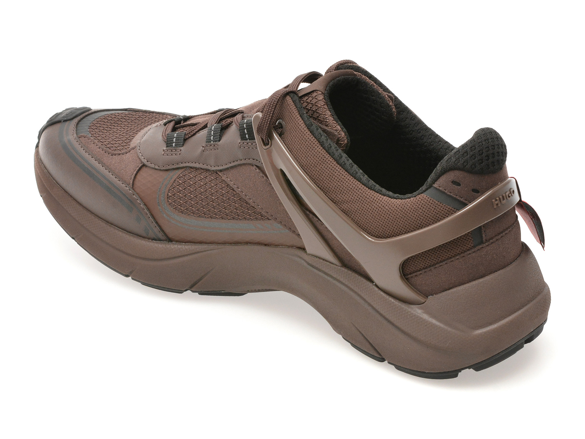 Pantofi sport HUGO maro, 8581, din material textil