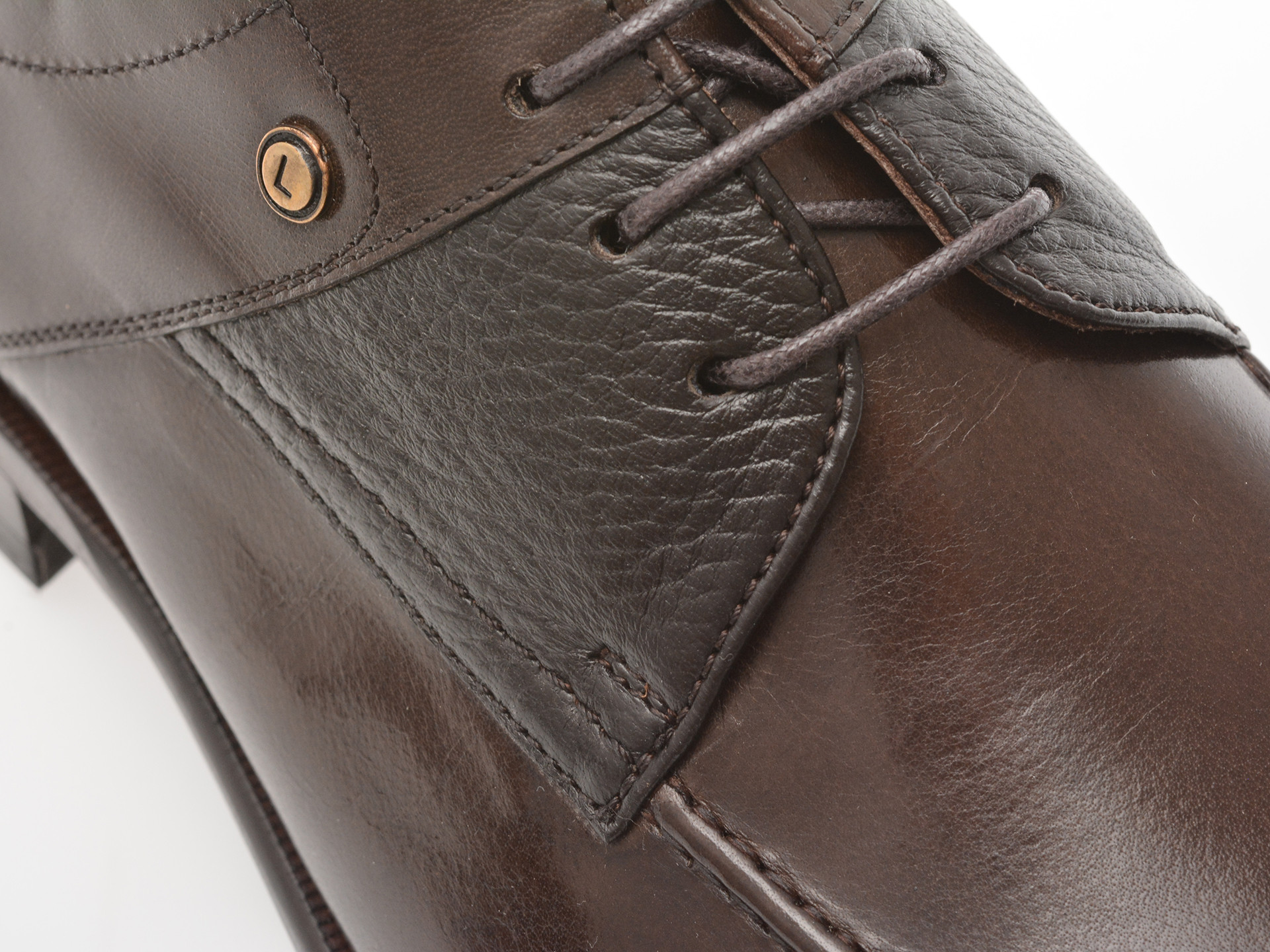 Pantofi eleganti LE COLONEL maro, 48494, din piele naturala