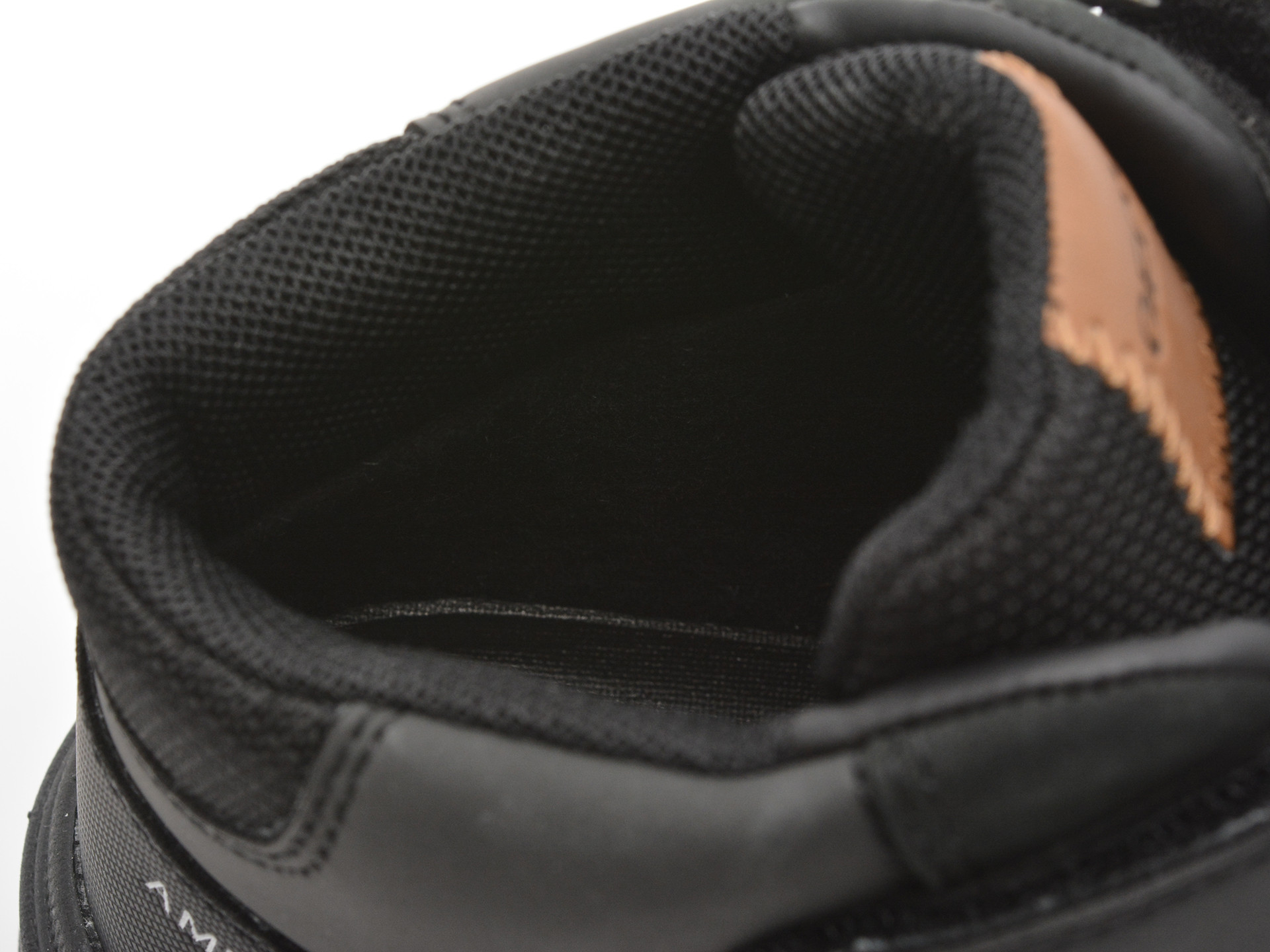 Ghete GEOX negre, J16FMA, din piele naturala