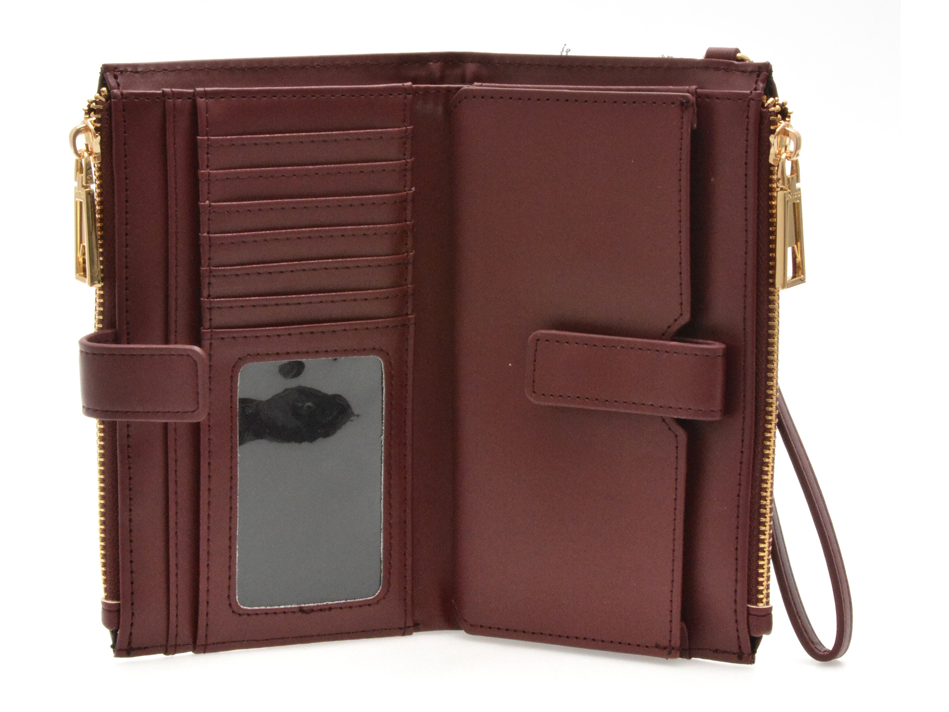 Portofel ALDO visiniu, BANAETERIEL 600, din piele ecologica