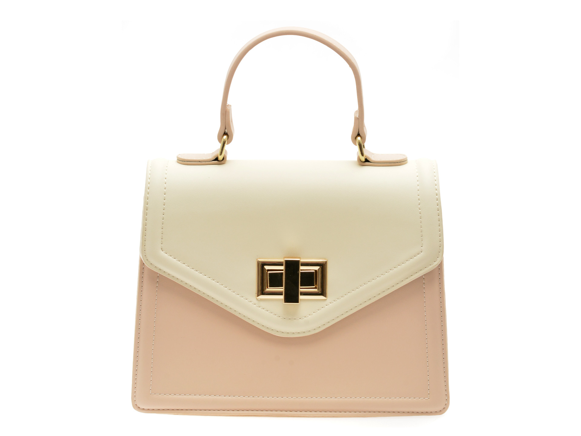 Geanta EPICA bej, 2331469, din piele ecologica