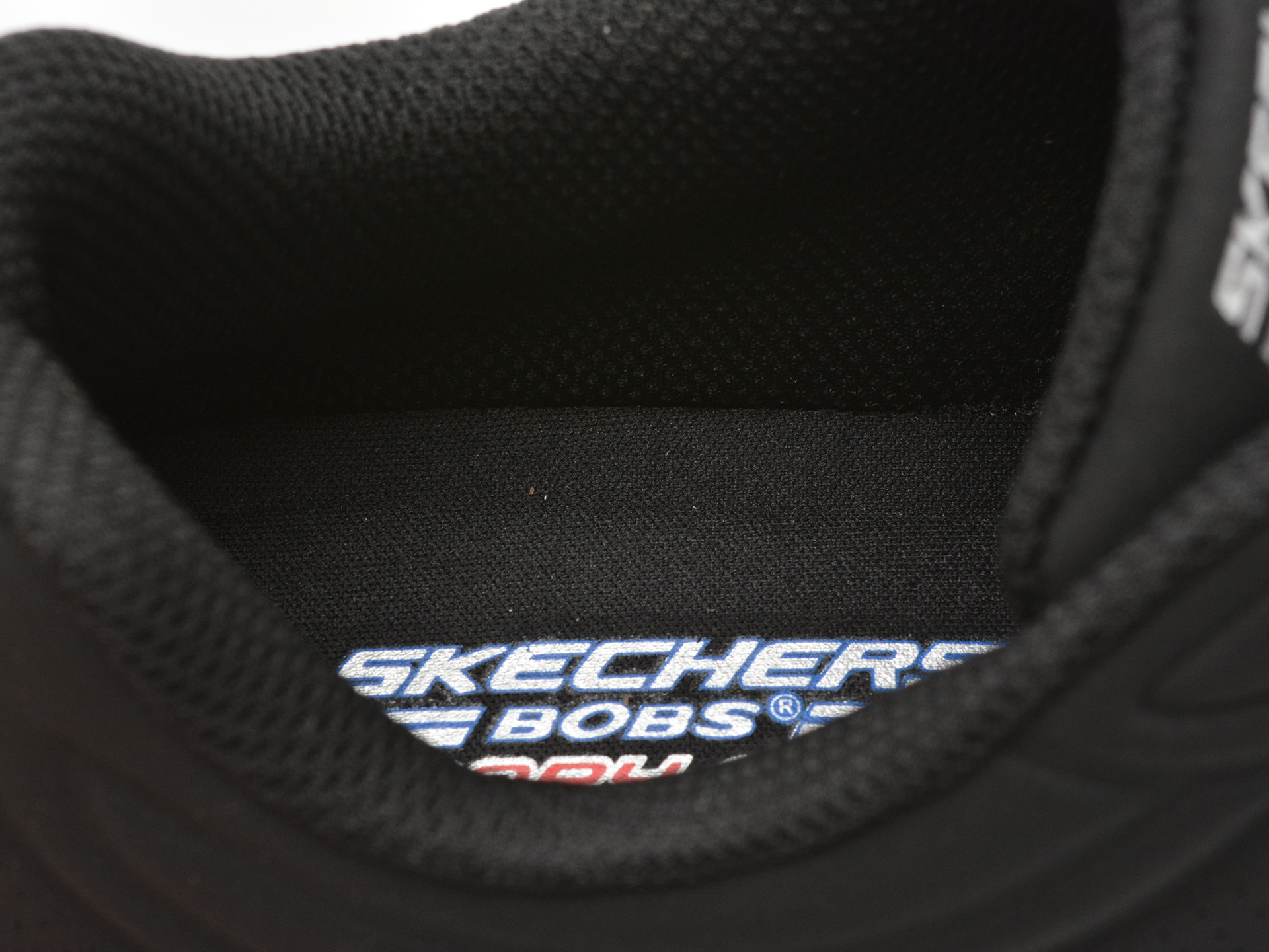 Pantofi sport SKECHERS negri, BOBS B FLEX LO, din piele ecologica