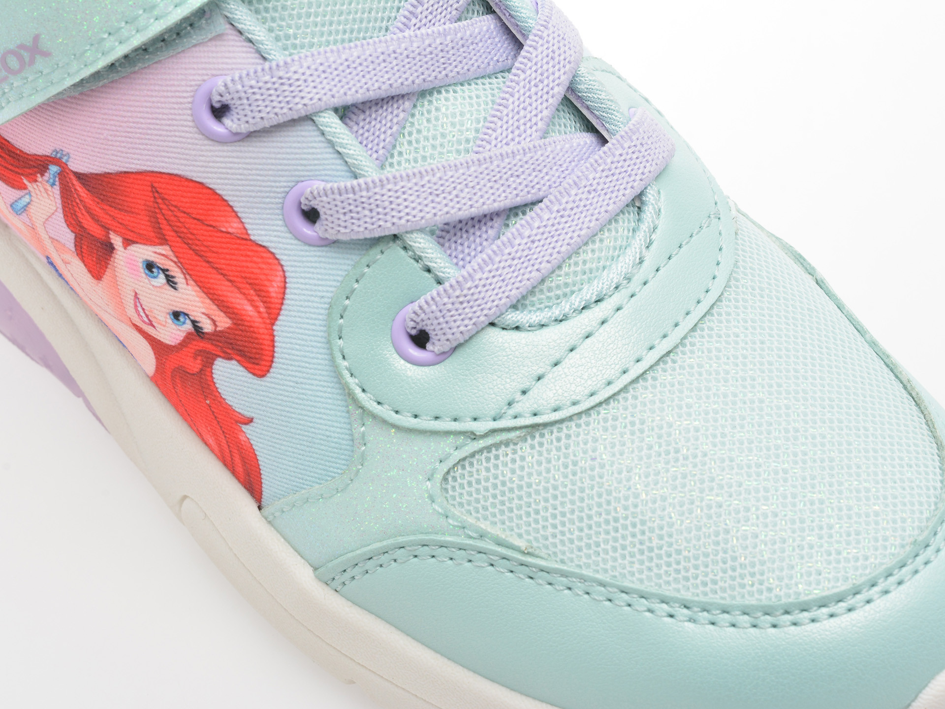 Pantofi sport GEOX verzi, J55M4B, din piele ecologica