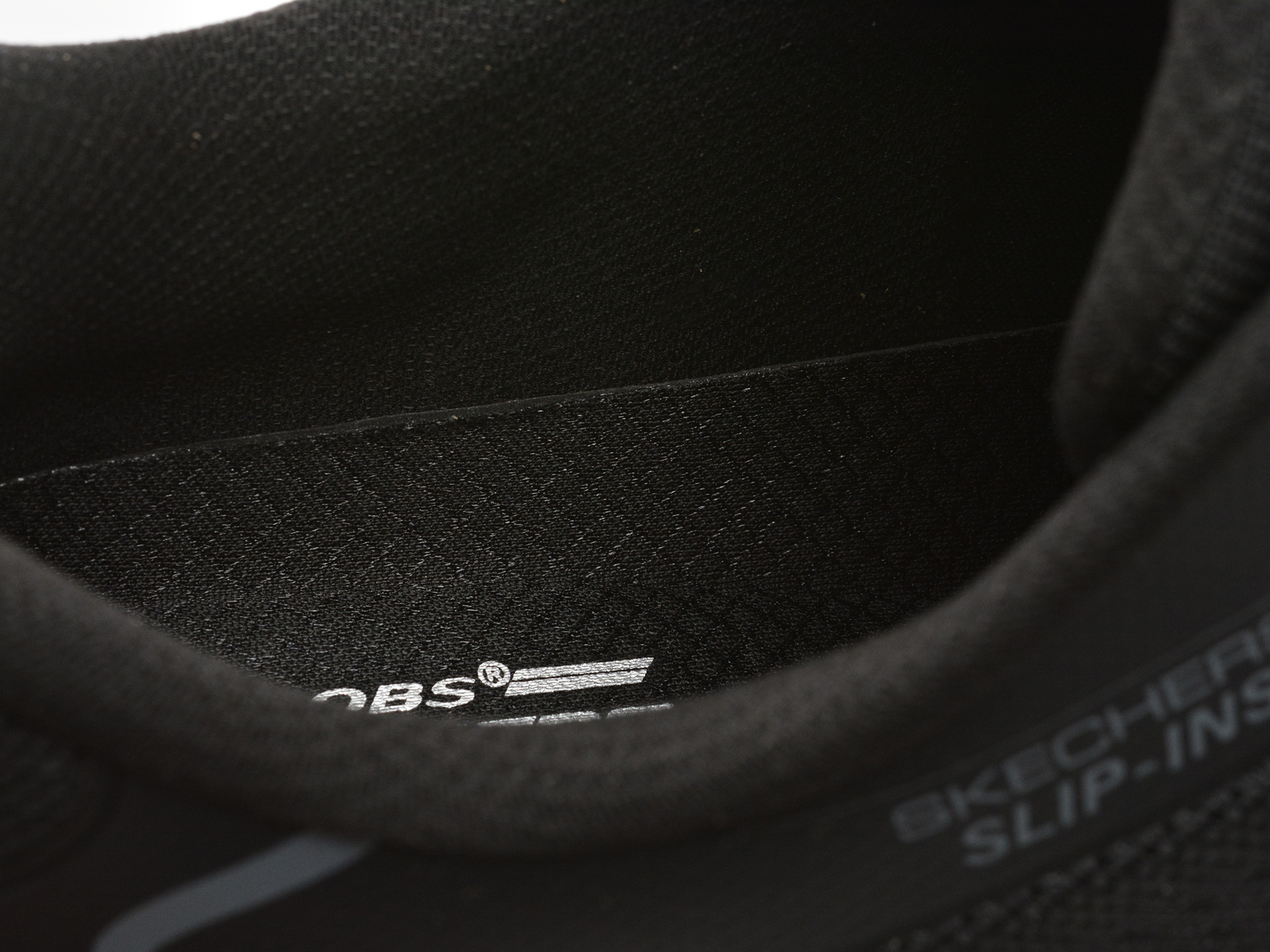 Pantofi sport SKECHERS negri, BOBS SKILLZ, din material textil