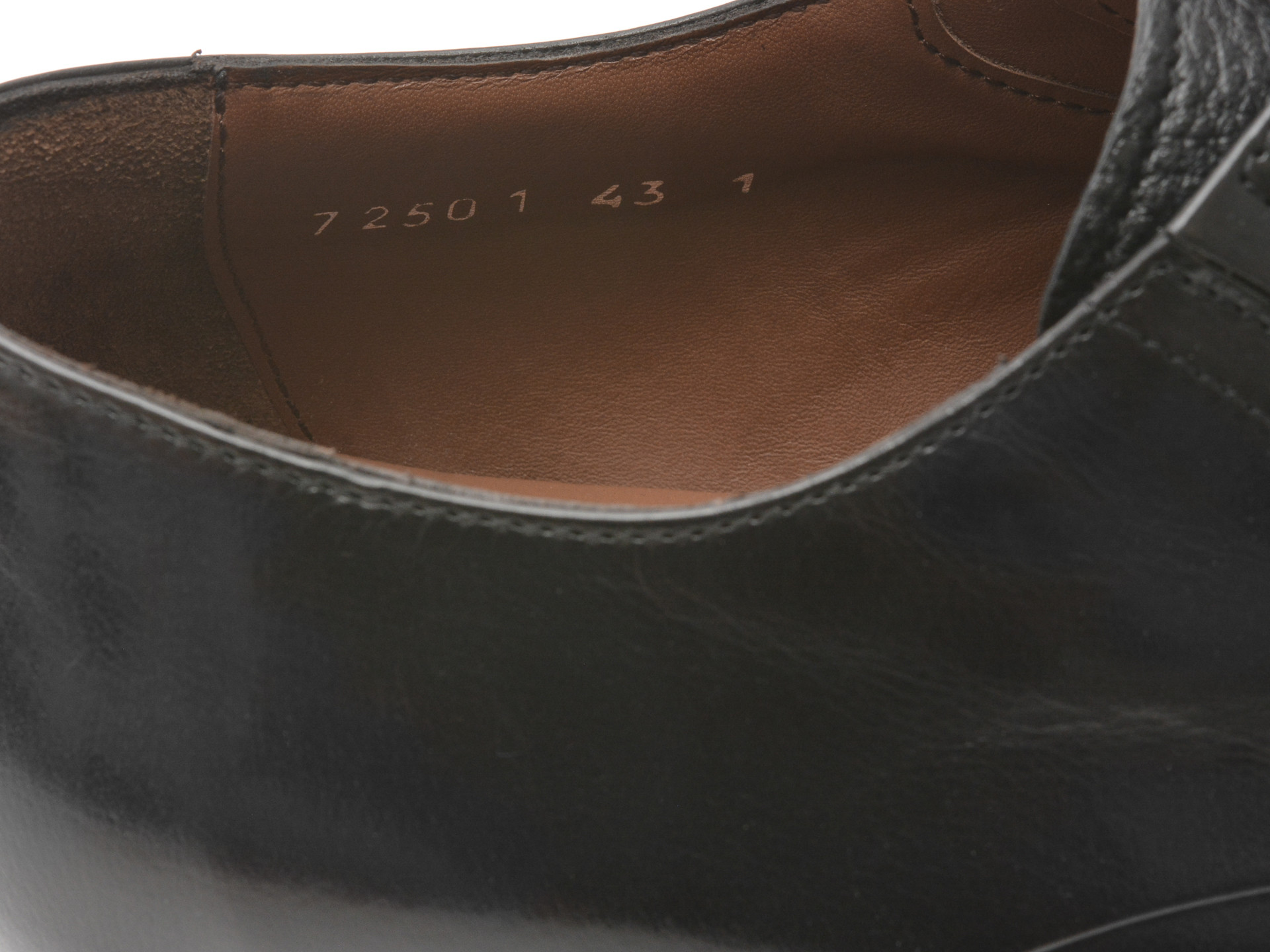 Pantofi eleganti LE COLONEL negri, 72501, din piele naturala