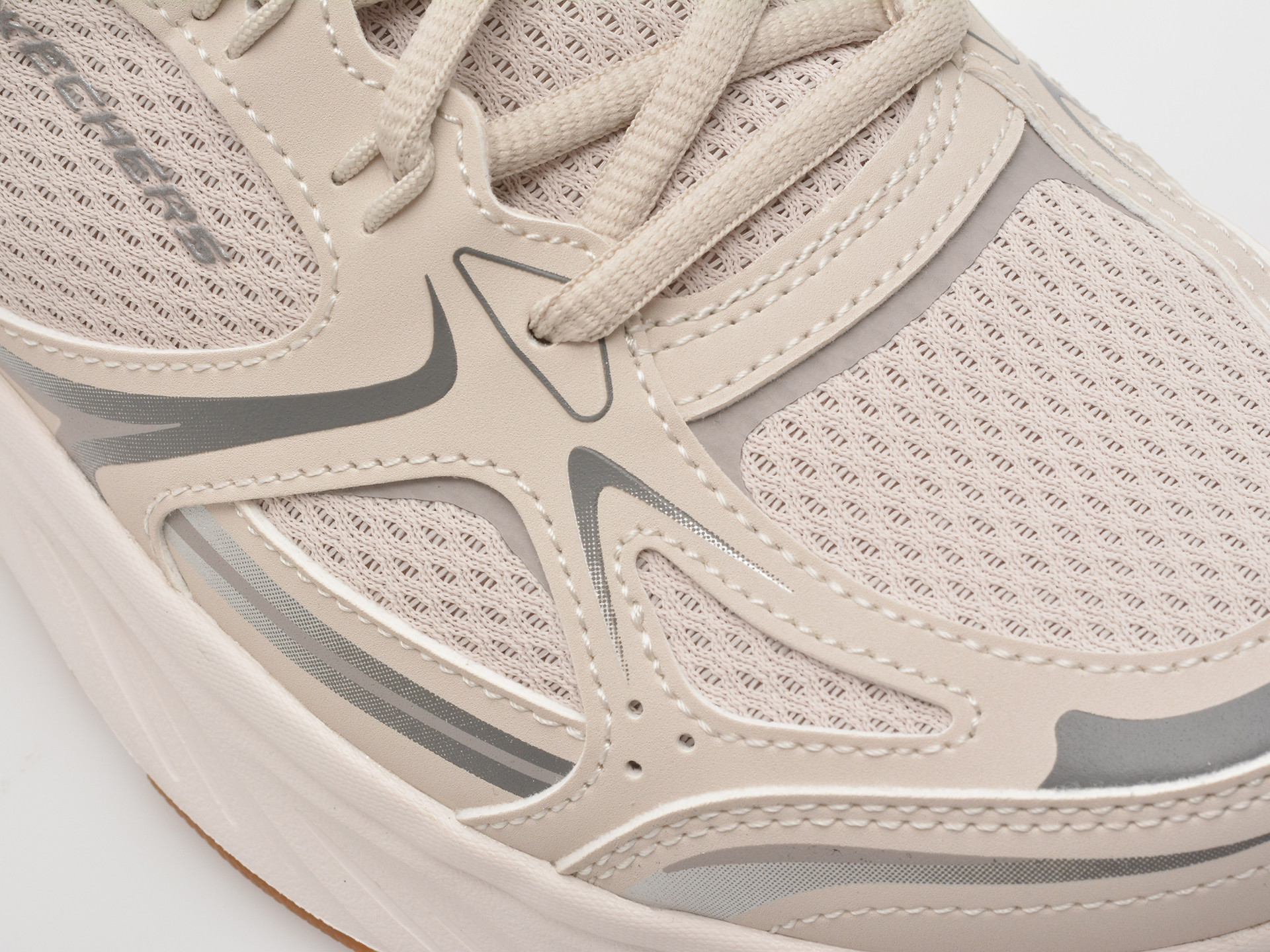 Pantofi sport SKECHERS albi, EDGERIDE, din material textil