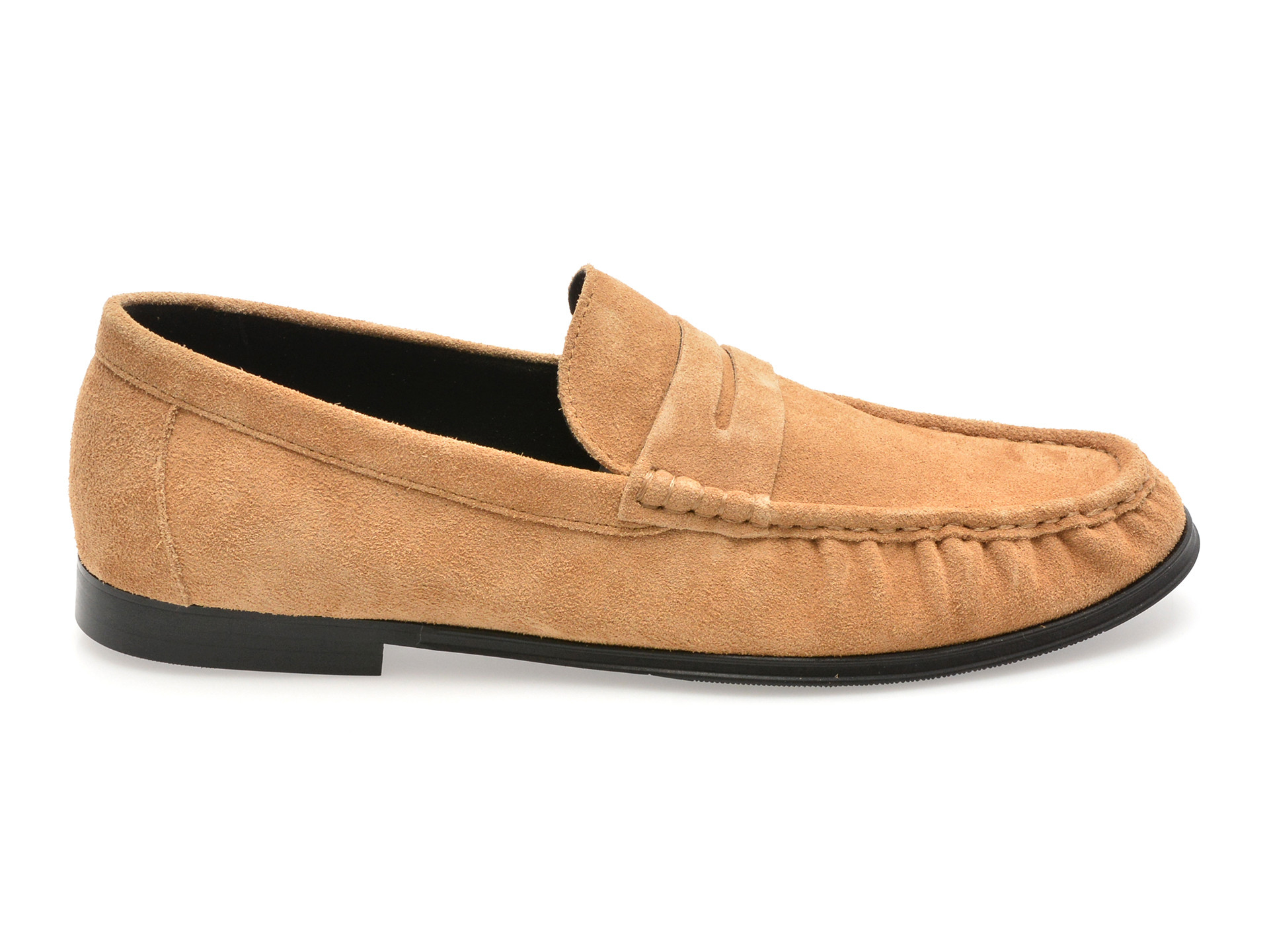 Mocasini eleganti  ALDO maro, SPEAKEASY 237, din piele intoarsa