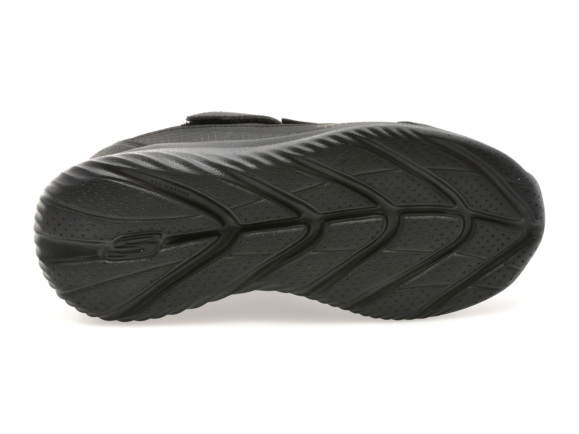 Pantofi sport SKECHERS negri, BOUNDER 2.0, din material textil