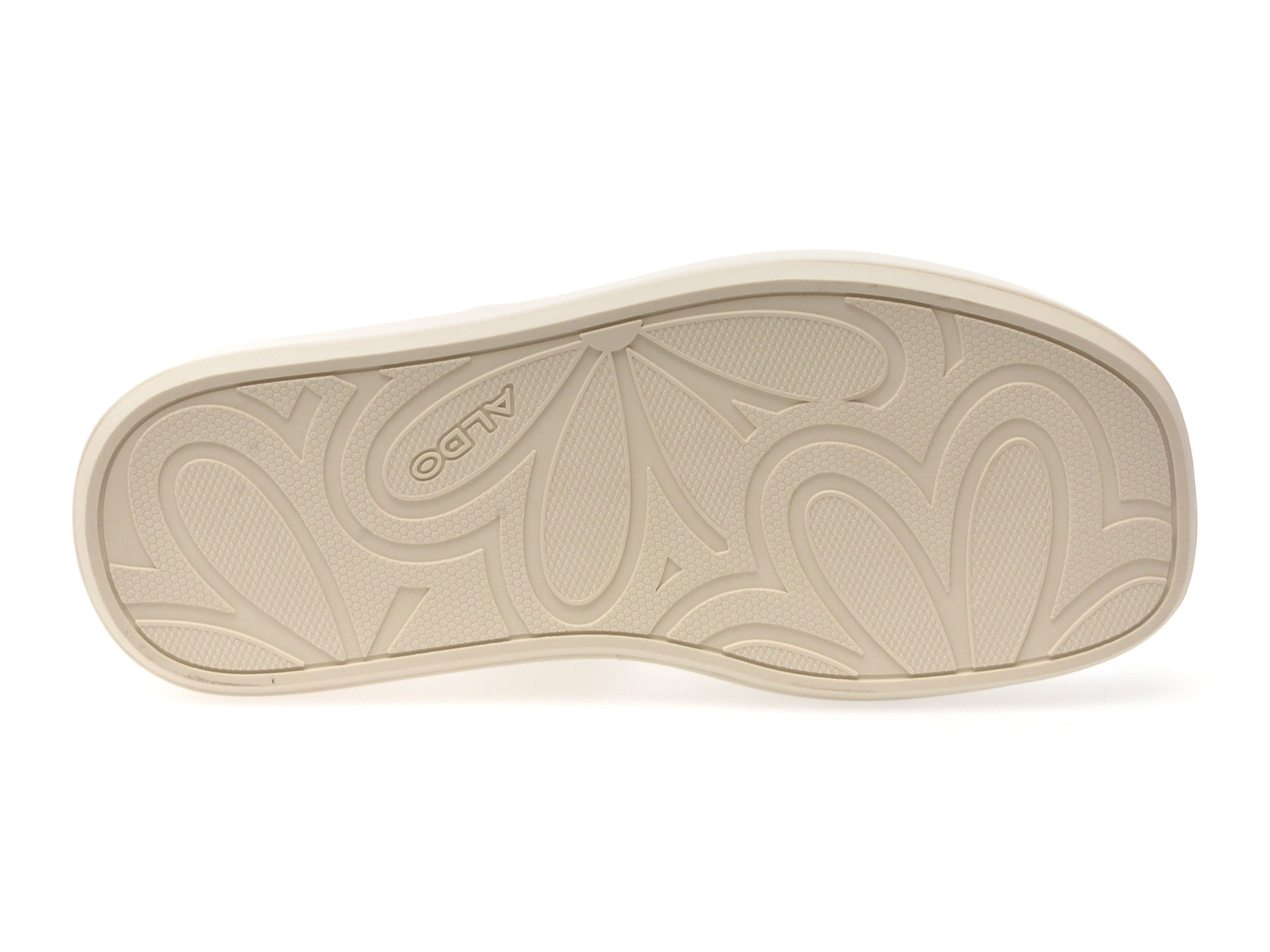 Papuci ALDO albi, GRETTLE 121, din piele naturala