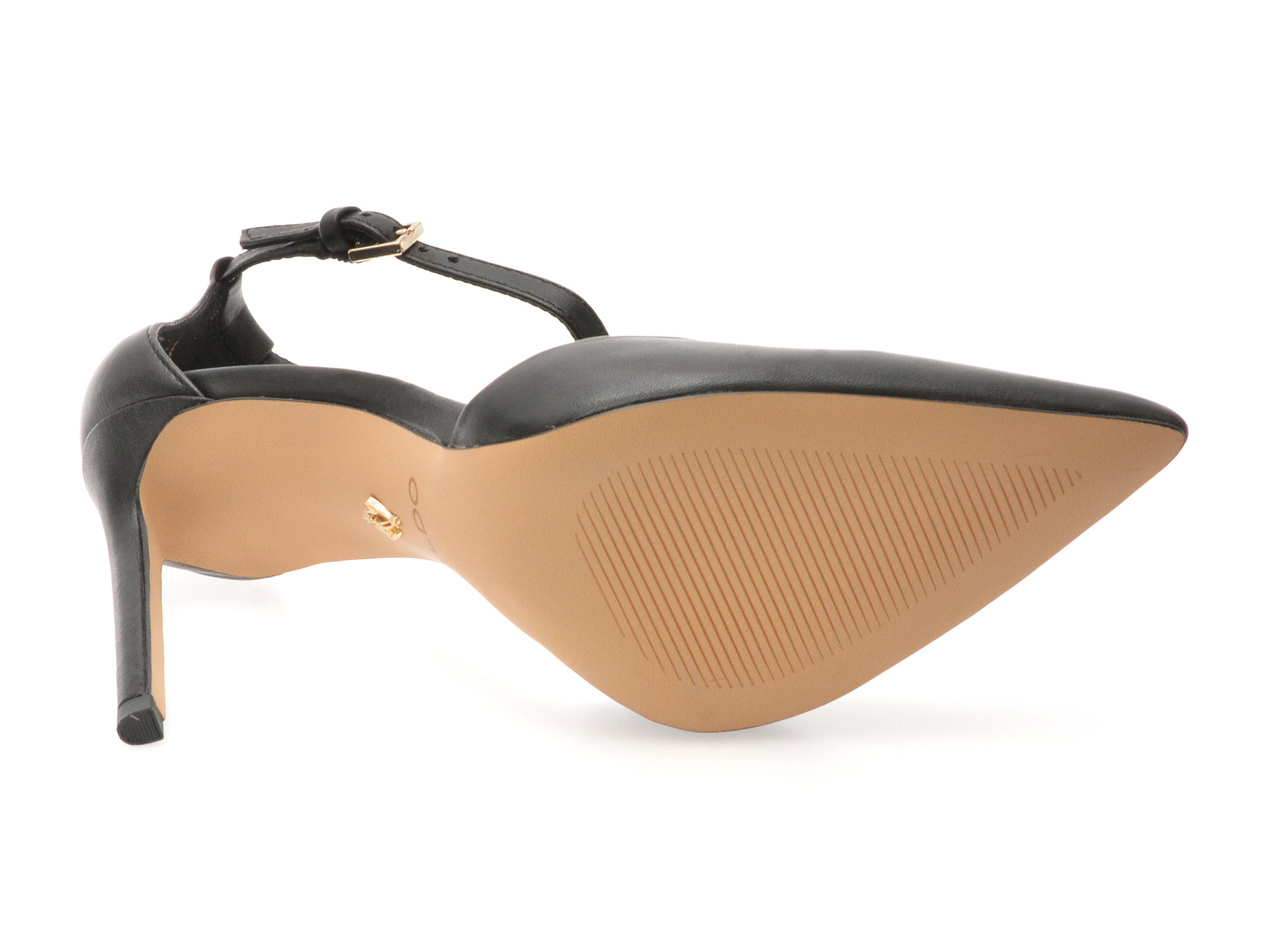 Pantofi eleganti ALDO negri, DERPERLA 007, din piele naturala