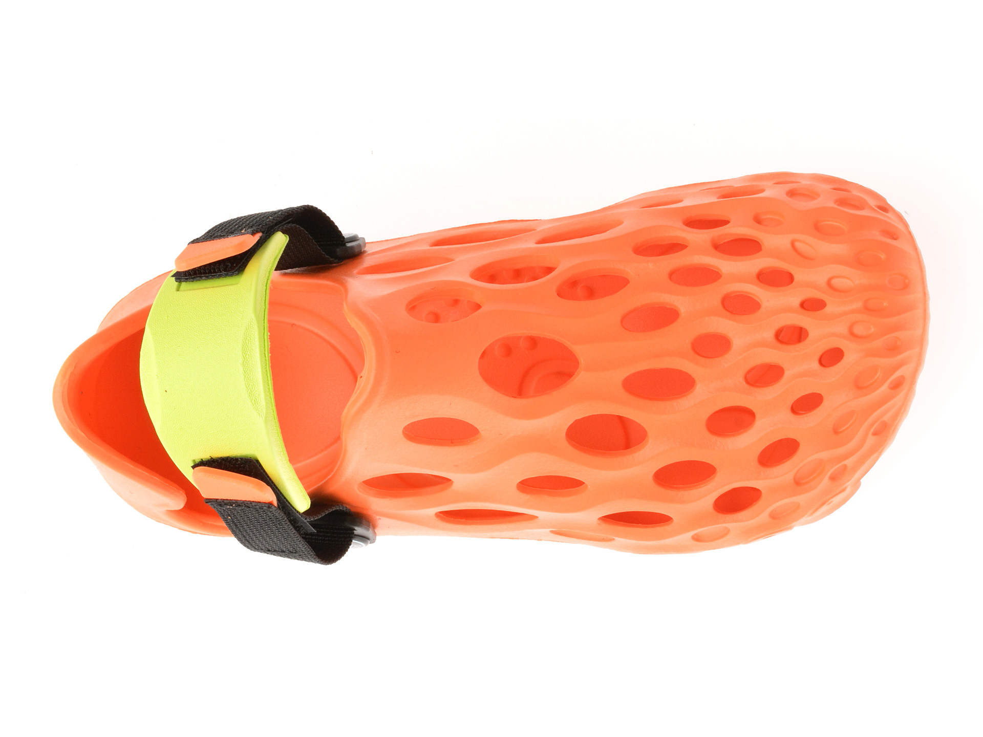 Papuci GRYXX portocalii, 868W, din piele ecologica