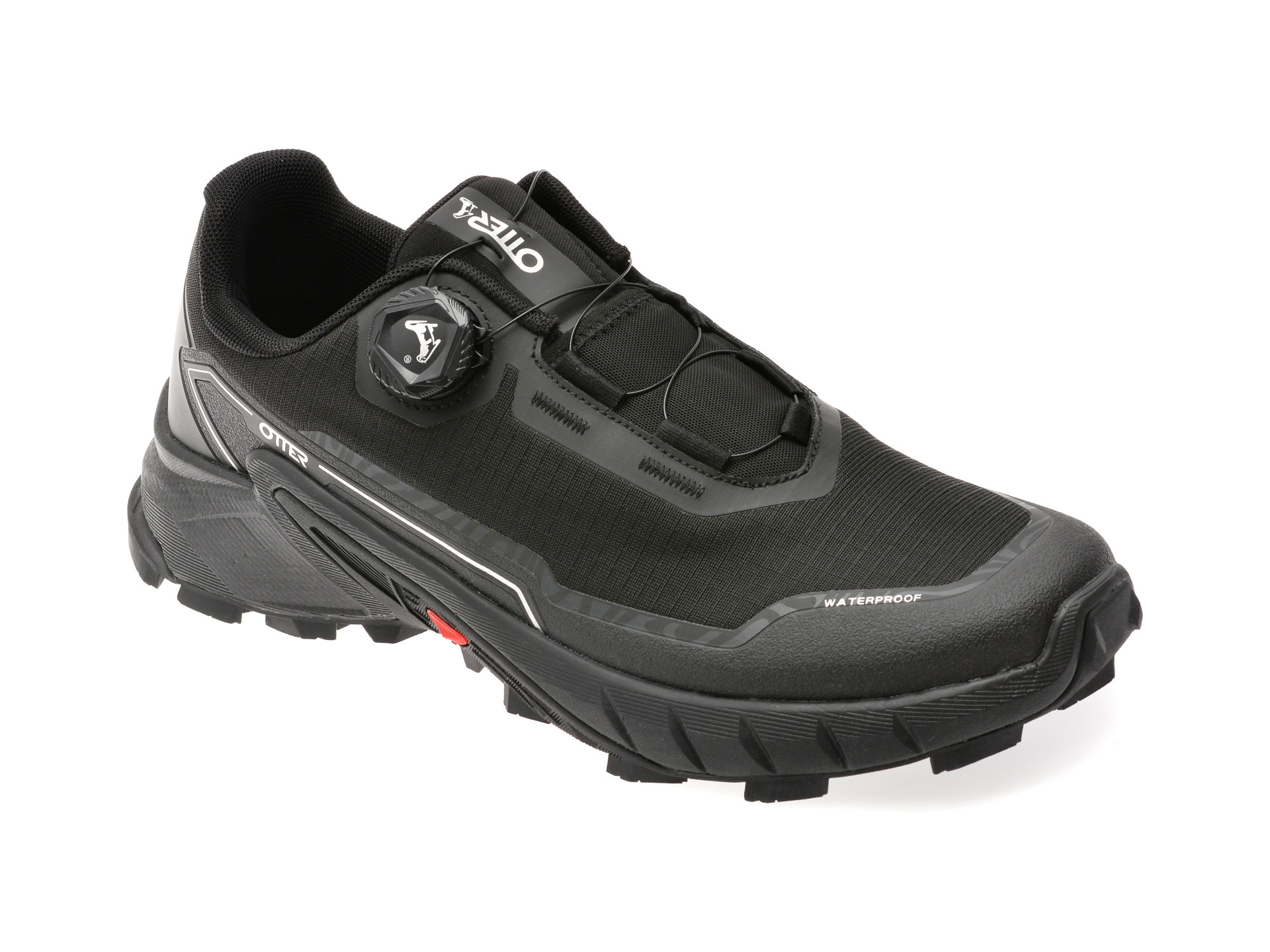 Pantofi sport OTTER negri, 902, din material textil