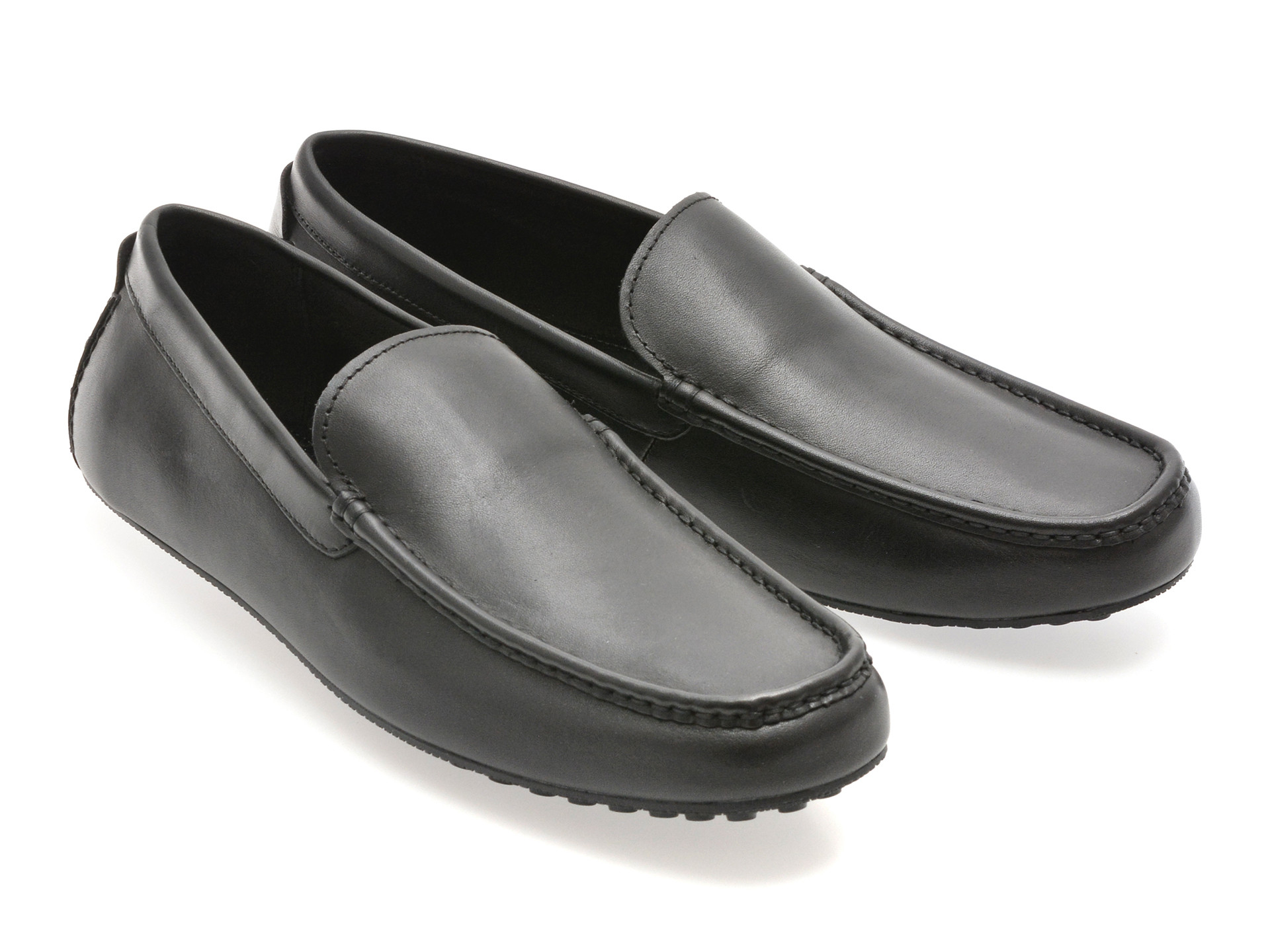 Mocasini ALDO negri, EDERRAC 001, din piele naturala