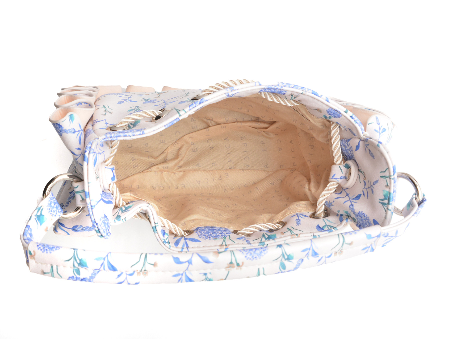 Geanta EPICA albastra, 8023, din piele ecologica