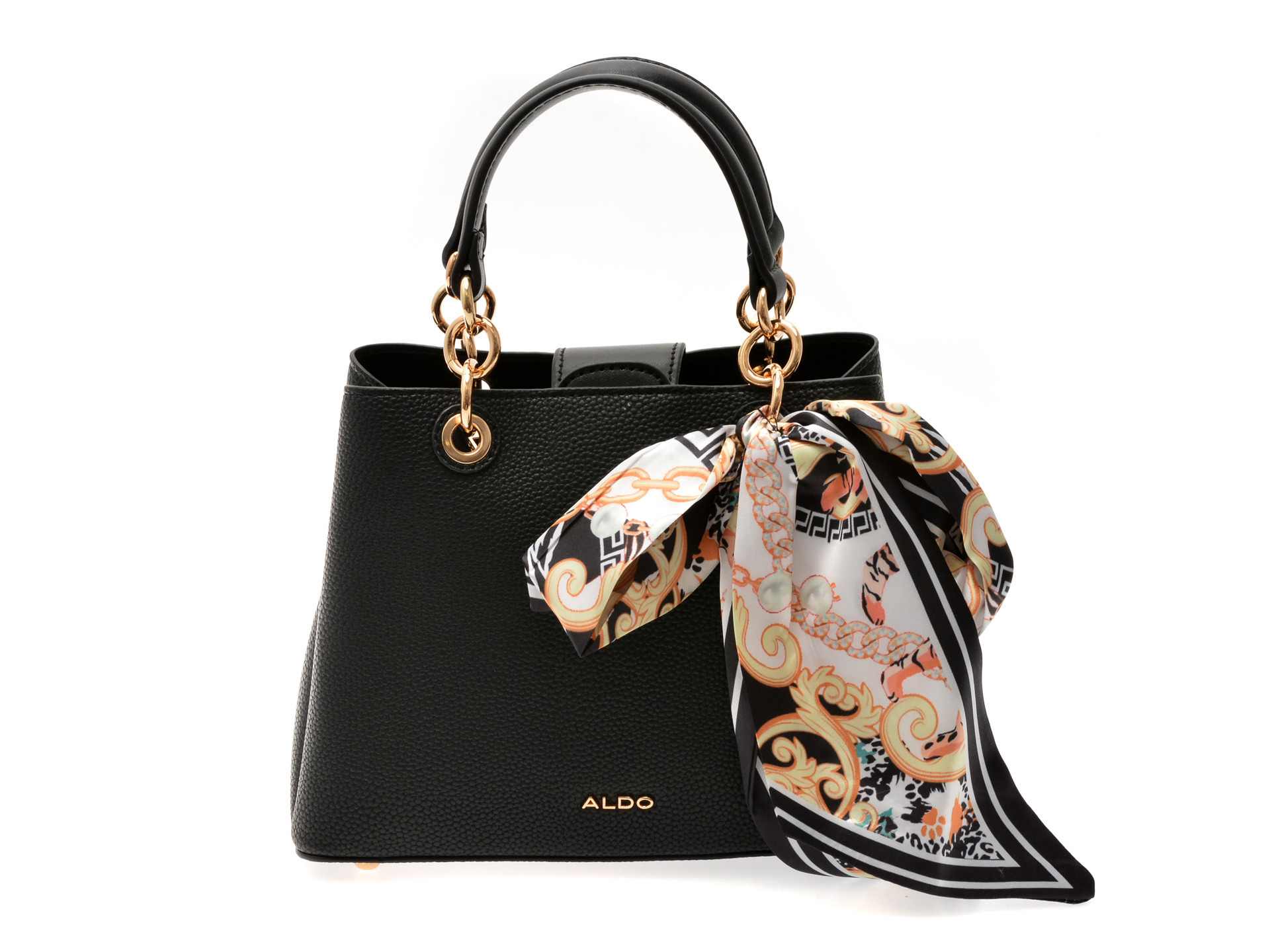 Geanta ALDO neagra, TENTERDEN 004, din piele ecologica