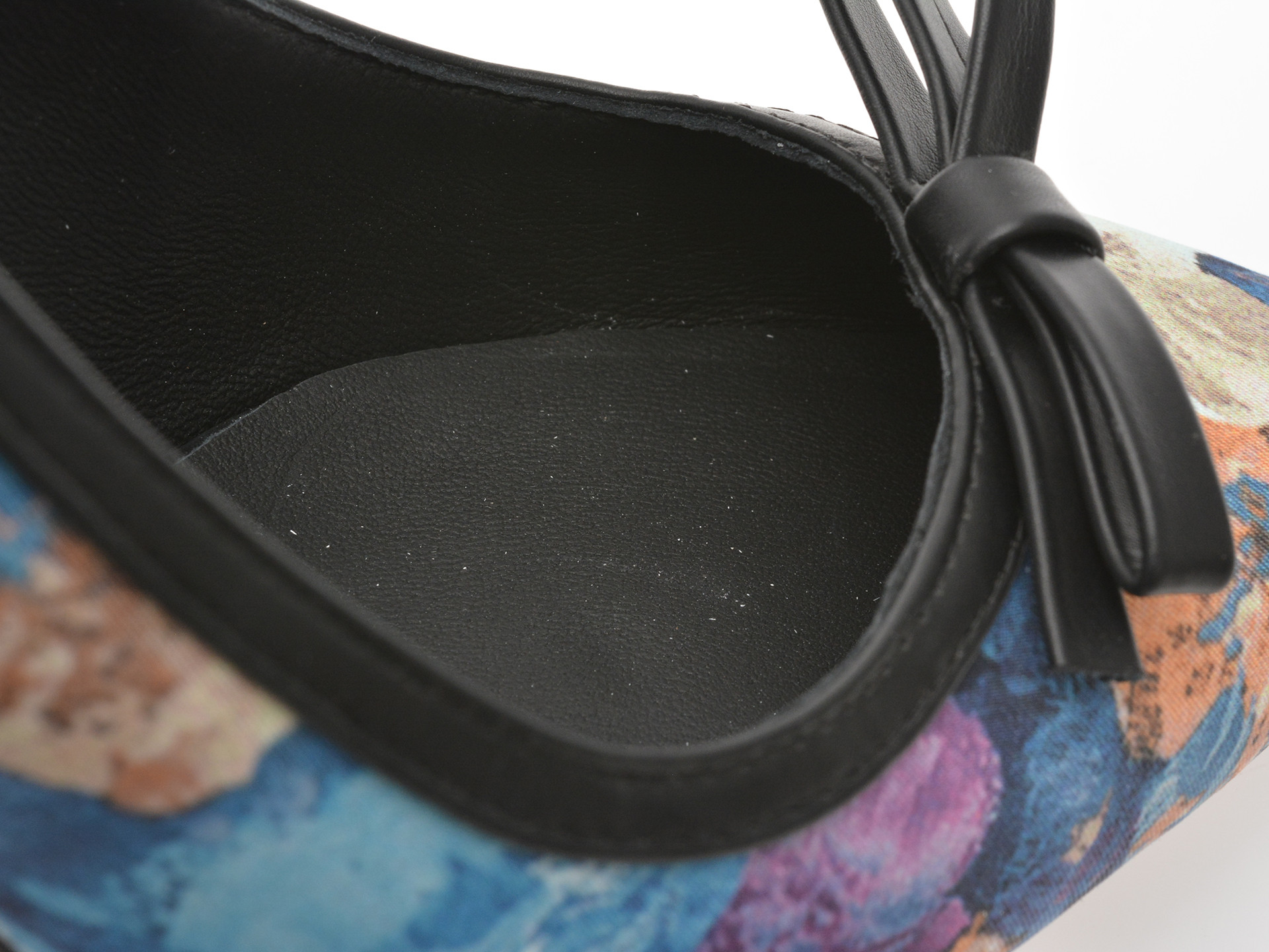 Pantofi eleganti EPICA negri, A2273, din material textil