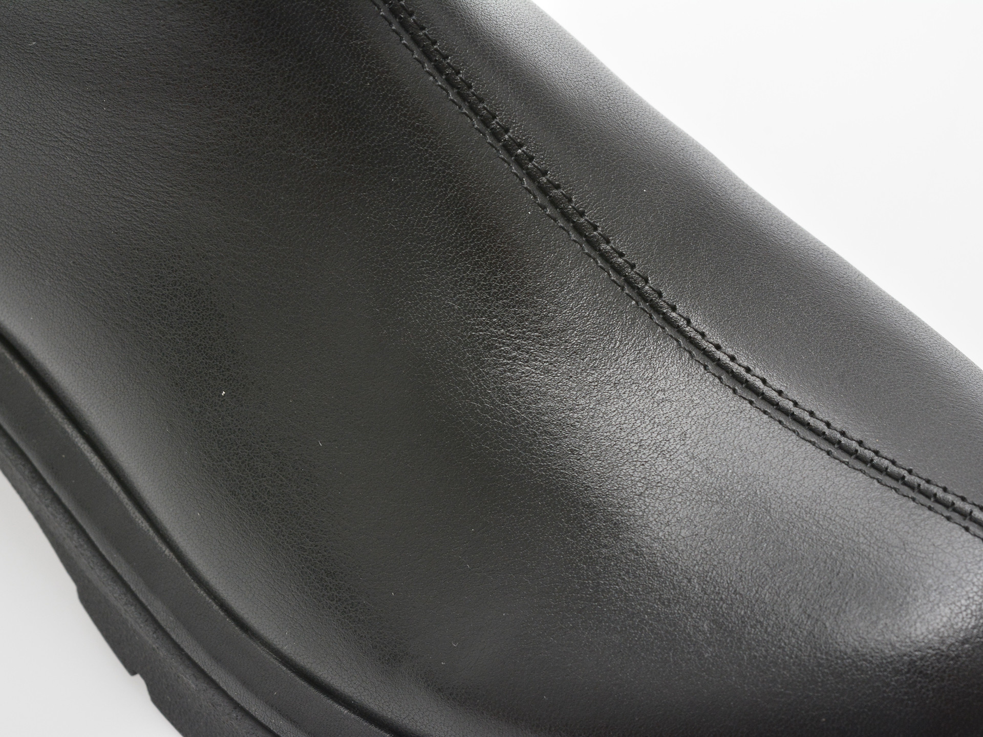 Ghete IMAGE negre, 1504181, din piele naturala