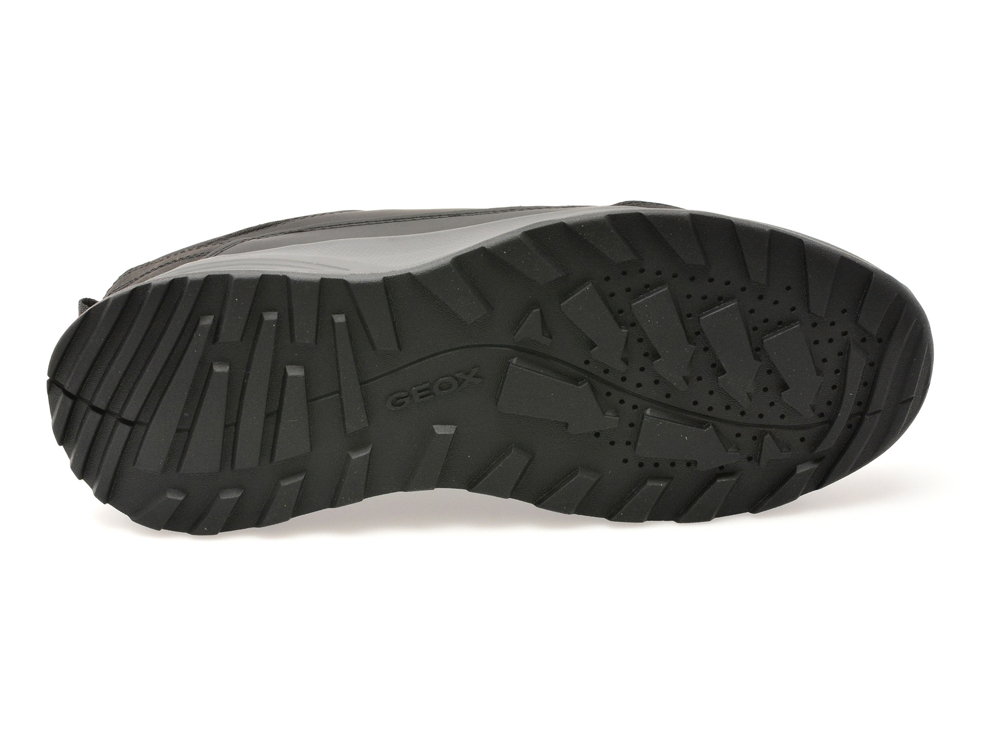 Pantofi sport GEOX negri, U55EZA, din piele ecologica