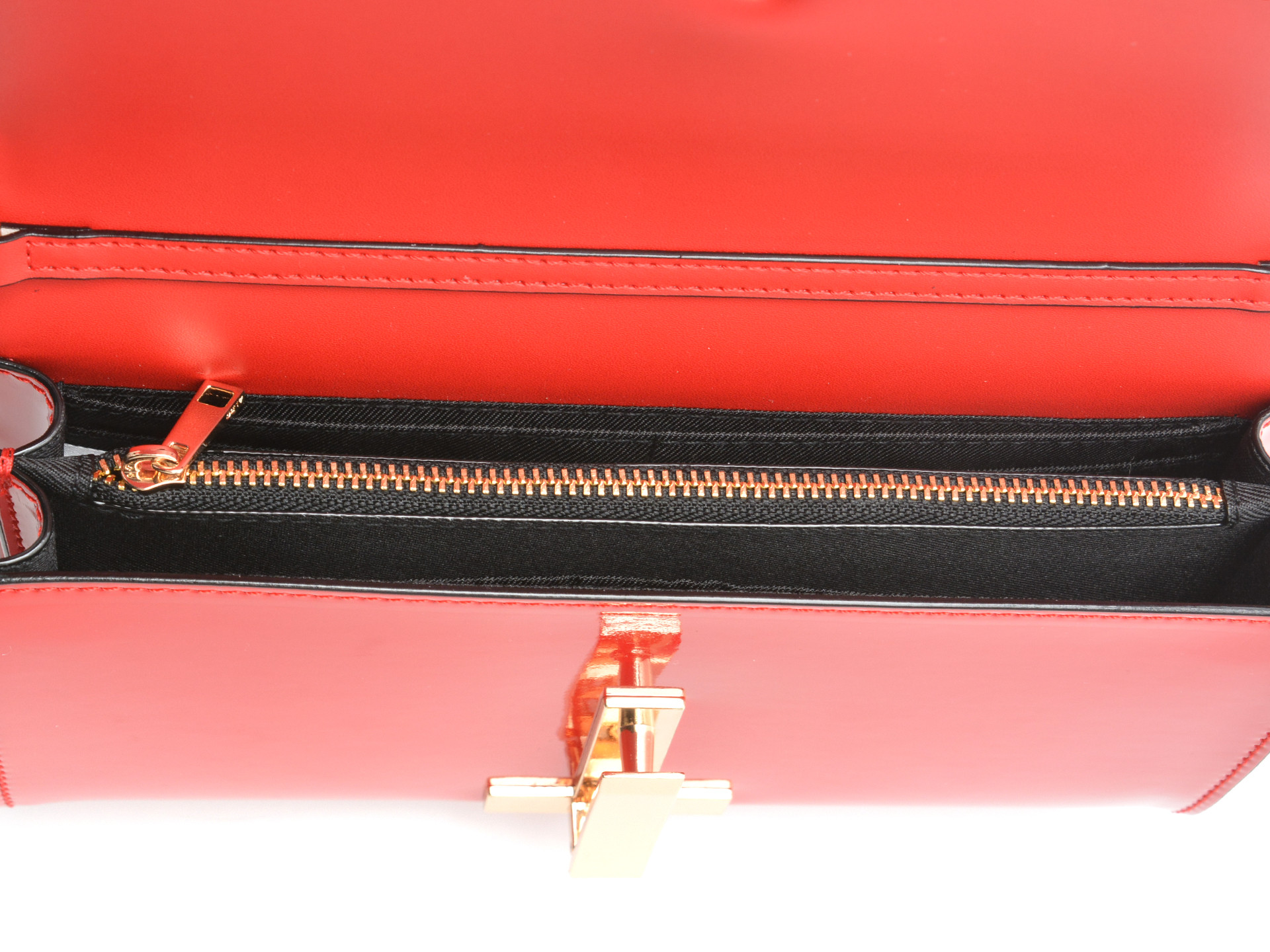 Geanta ALDO rosie, ADORING 600, din piele ecologica lacuita