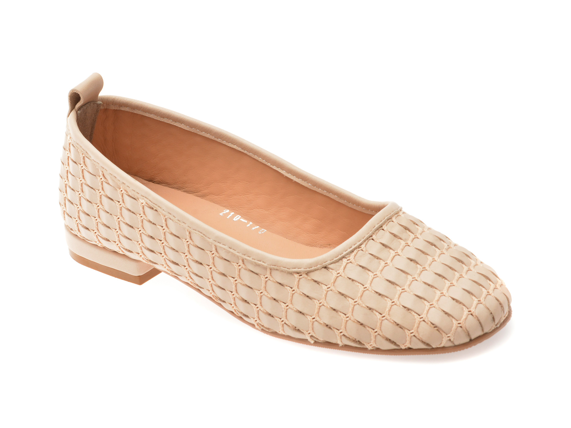 Balerini EPICA bej, 532210, din piele naturala