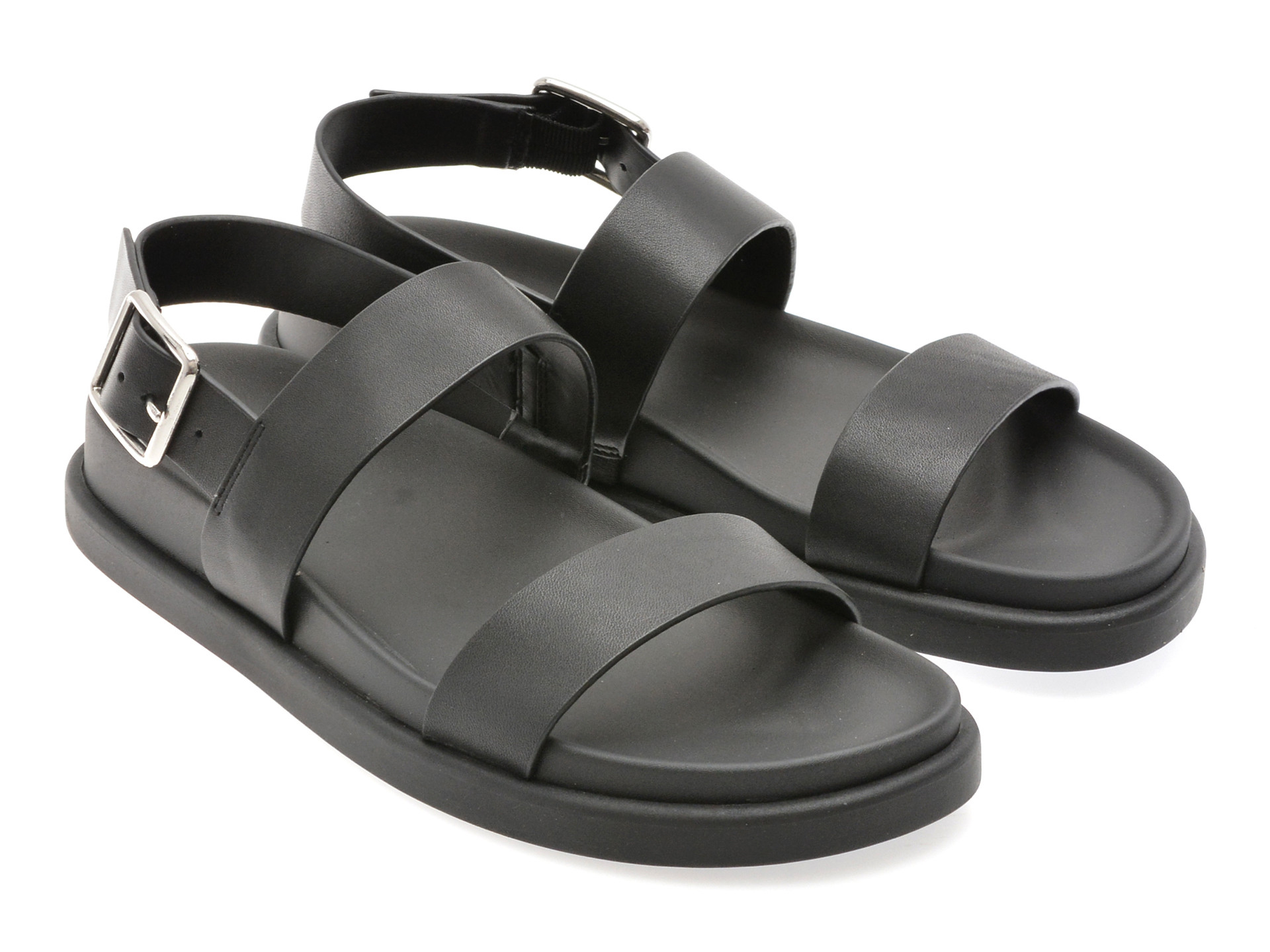 Sandale ALDO negre, LAROISEAN 001, din piele naturala