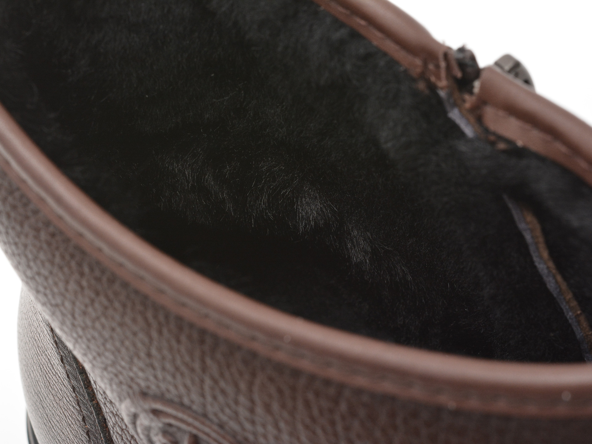 Ghete EPICA maro, 51915, din piele naturala