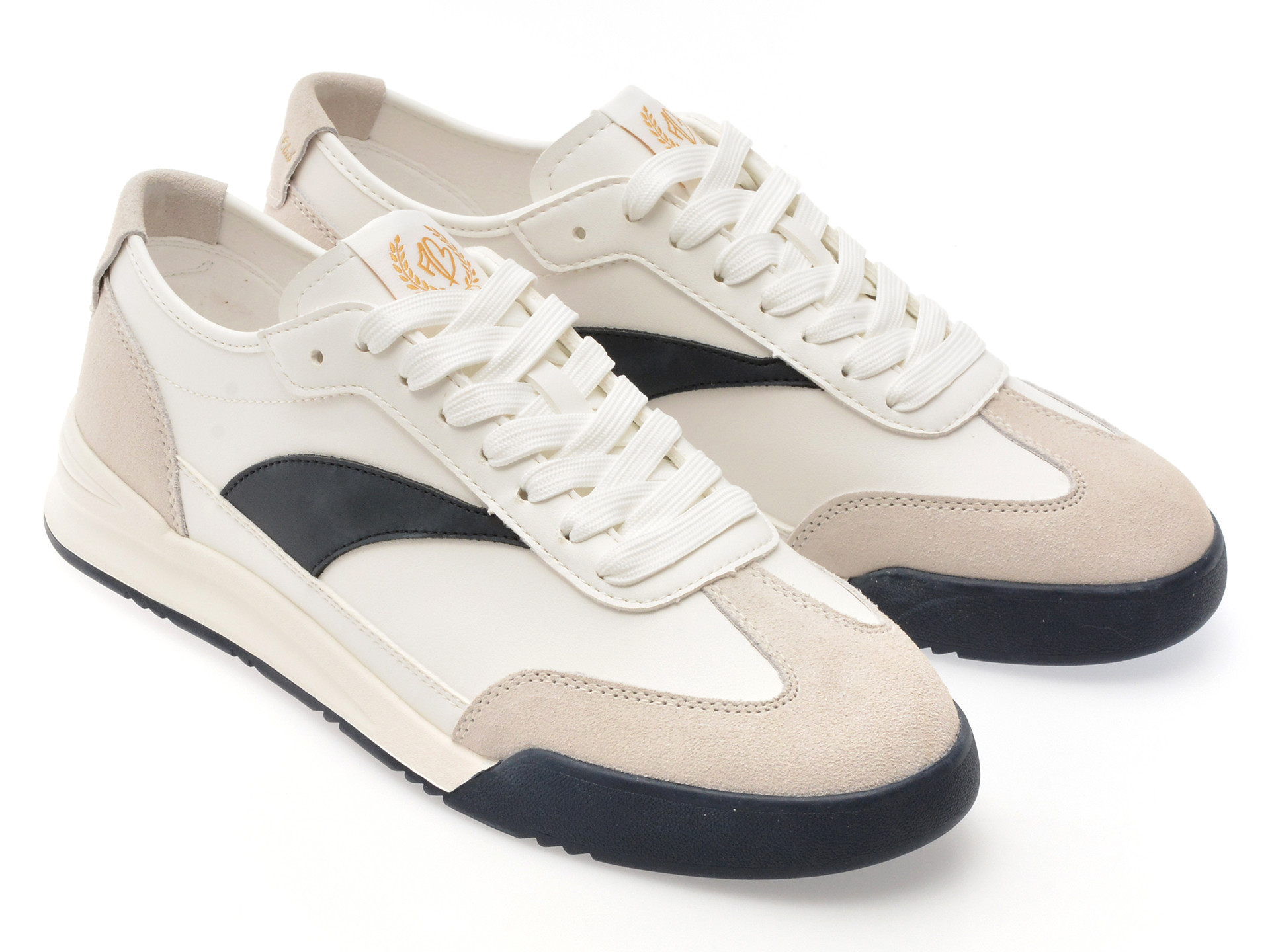 Pantofi sport ALDO albi, CLUBMTL 120, din piele ecologica