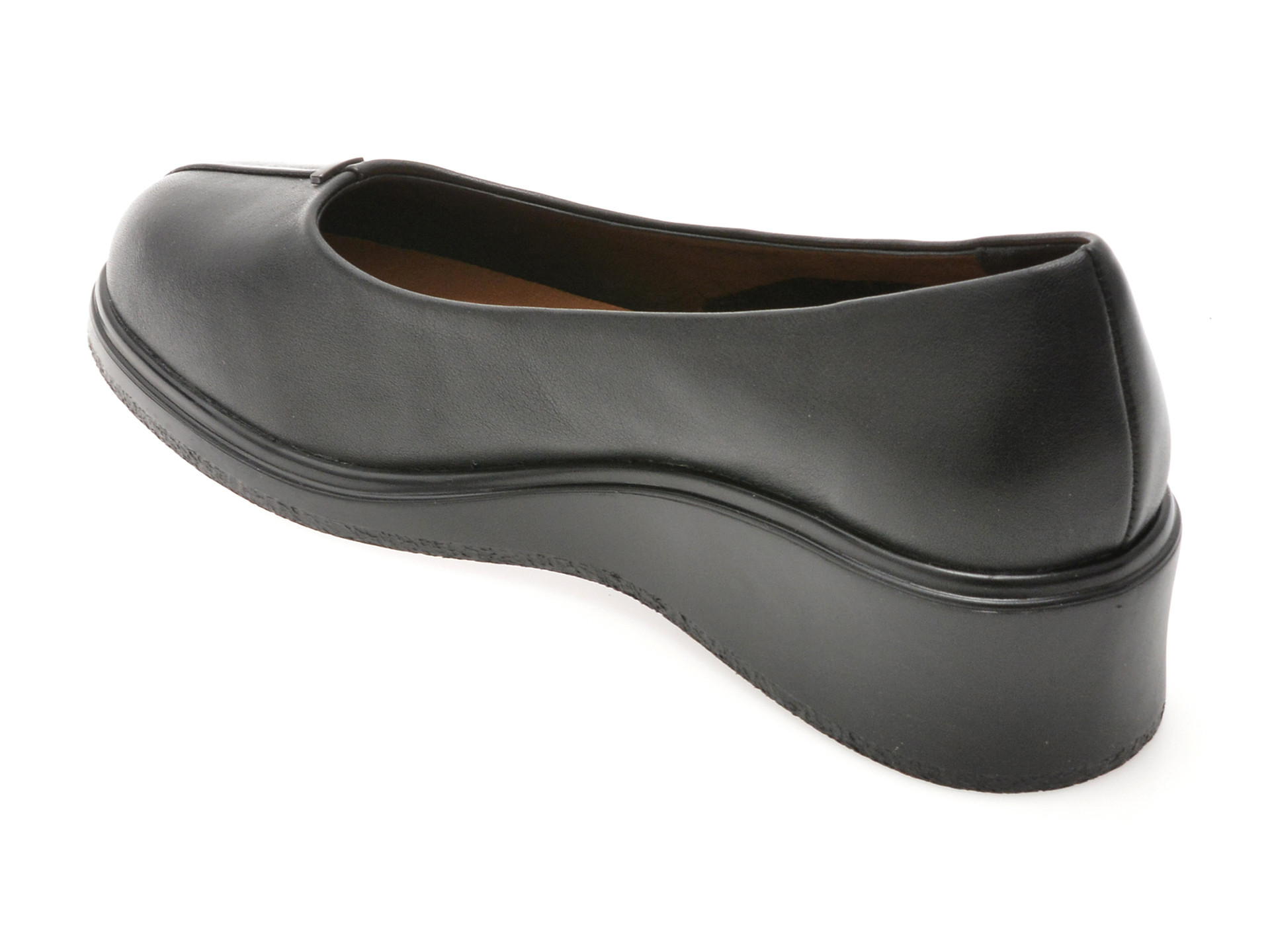 Balerini EPICA negri, 1216G16, din piele naturala