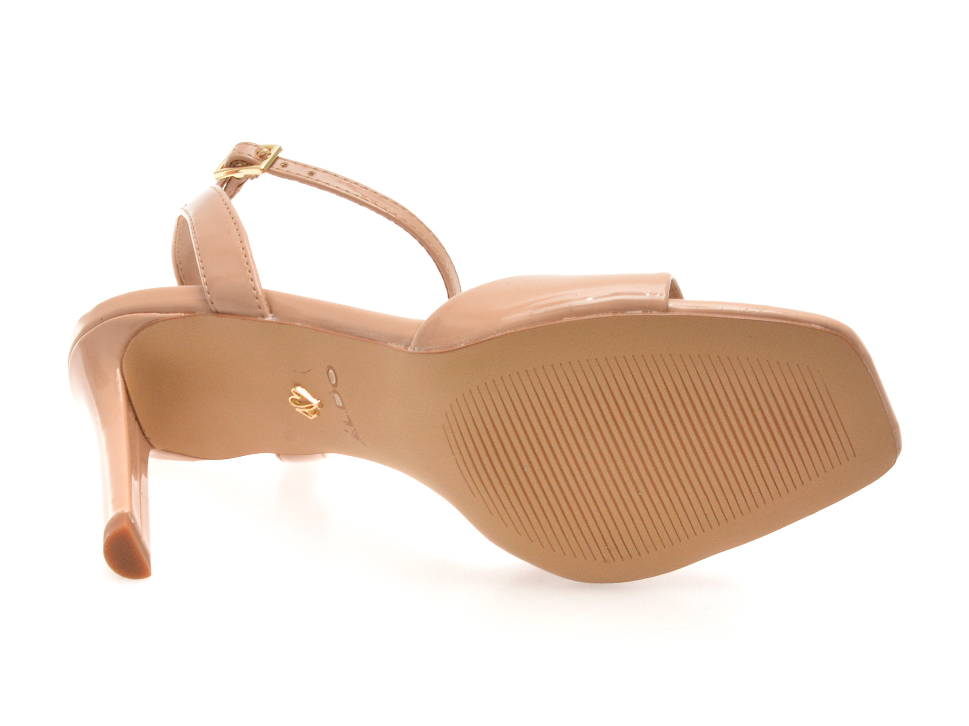 Sandale elegante ALDO maro, SAKE 240, din piele ecologica