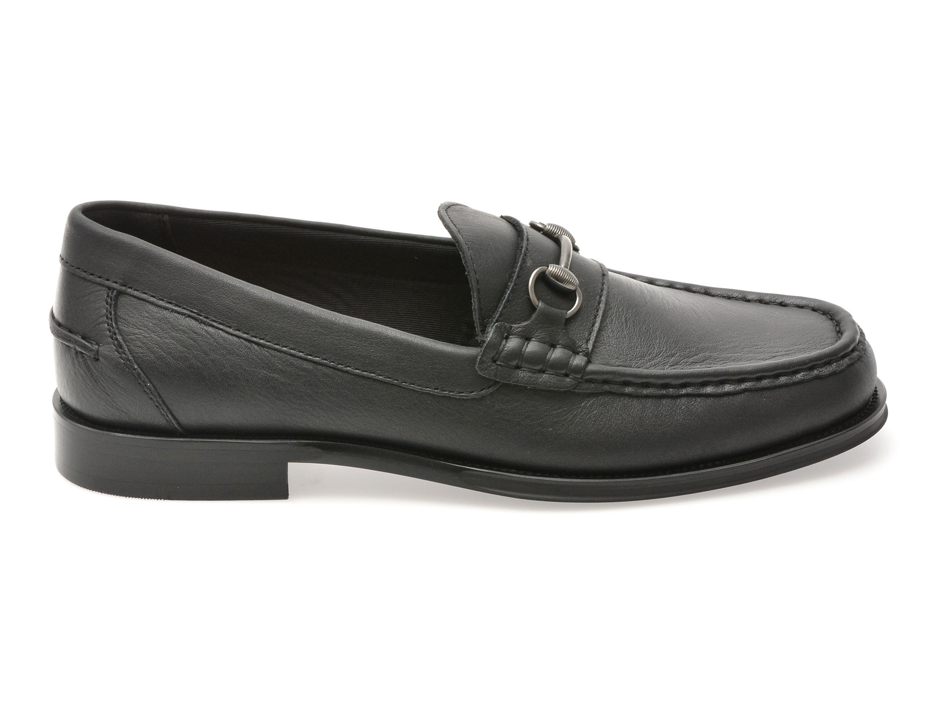 Mocasini ALDO negri, WILDWOODD 001, din piele naturala