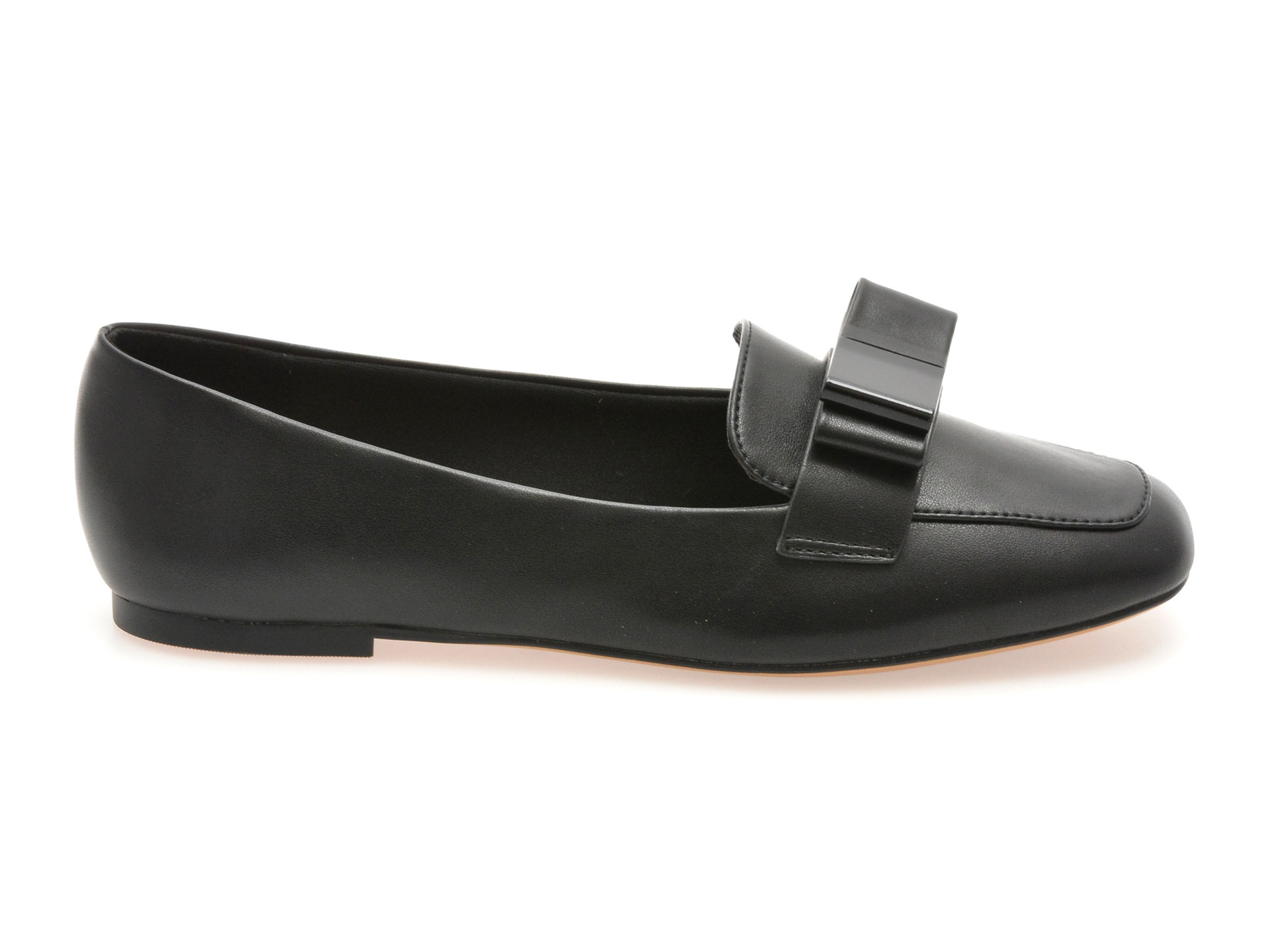 Mocasini ALDO negri, TALANANY 001, din piele ecologica