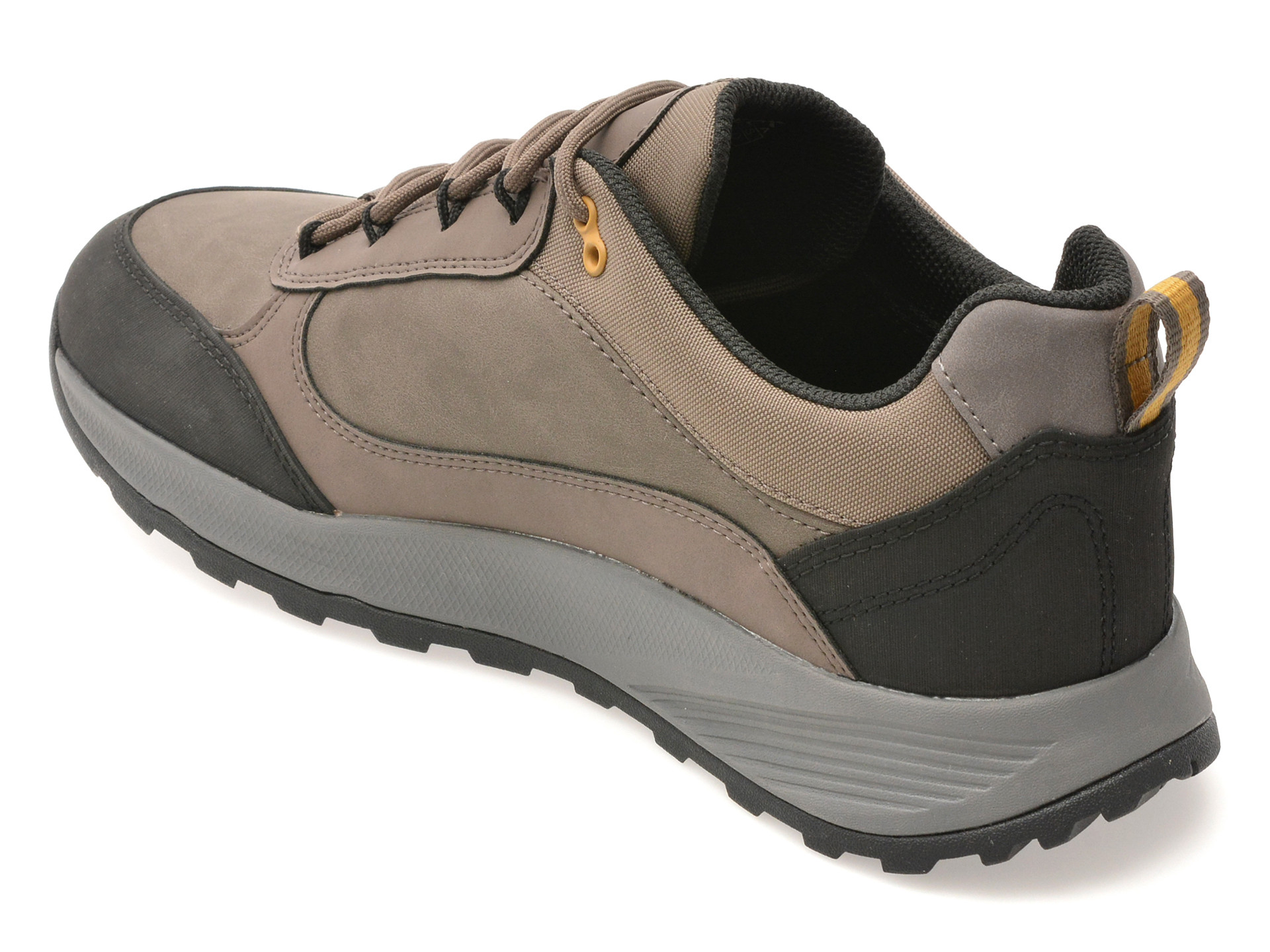 Pantofi sport GEOX gri, U55EZA, din piele ecologica