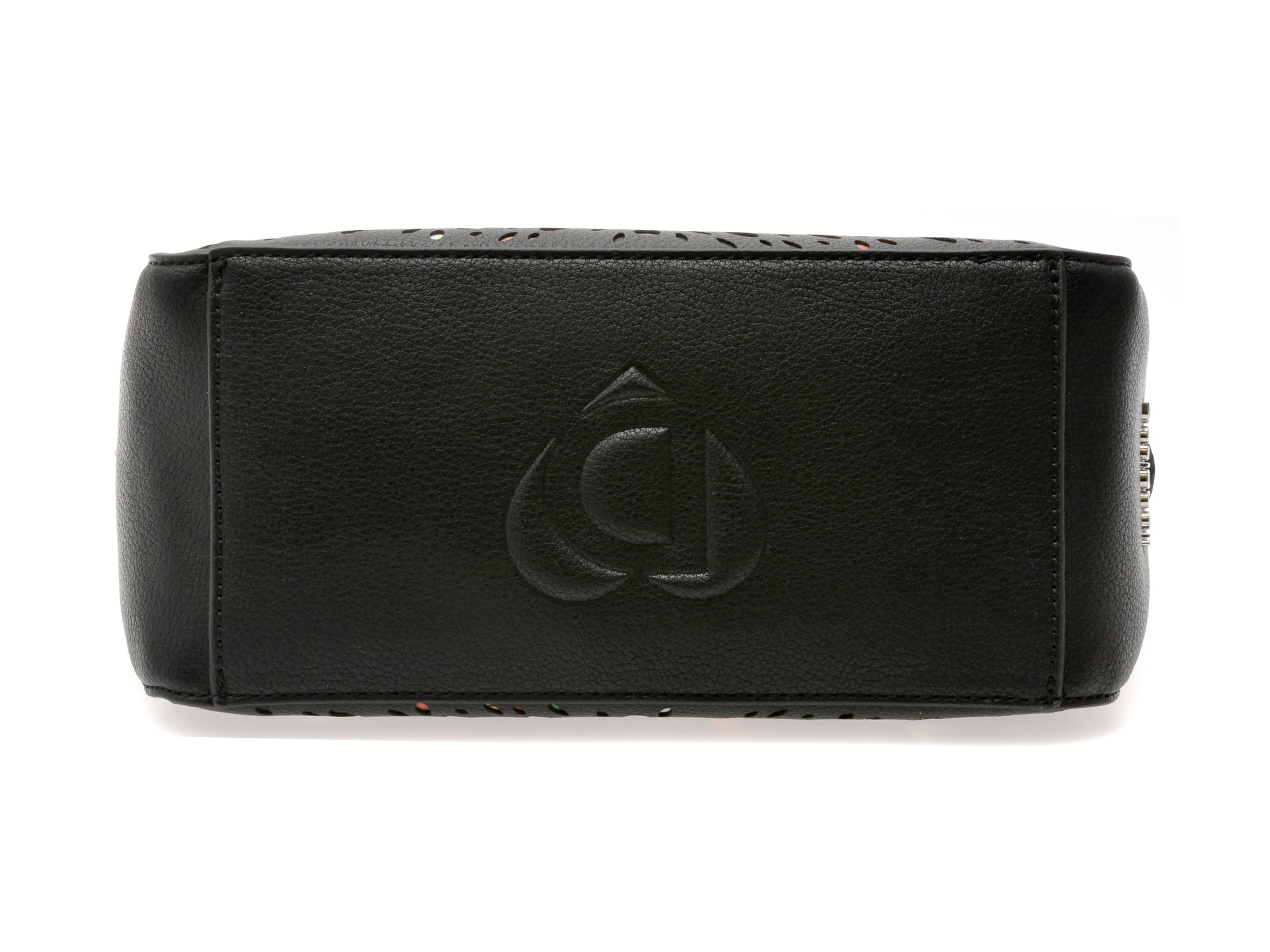 Geanta DESIGUAL neagra, SAXP90, din piele ecologica