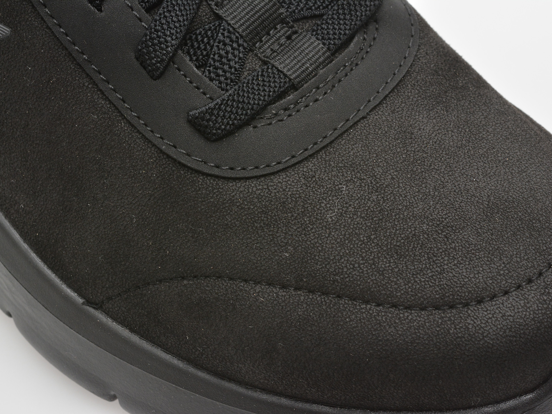 Pantofi sport SKECHERS negri, GO WALK FLEX, din material textil