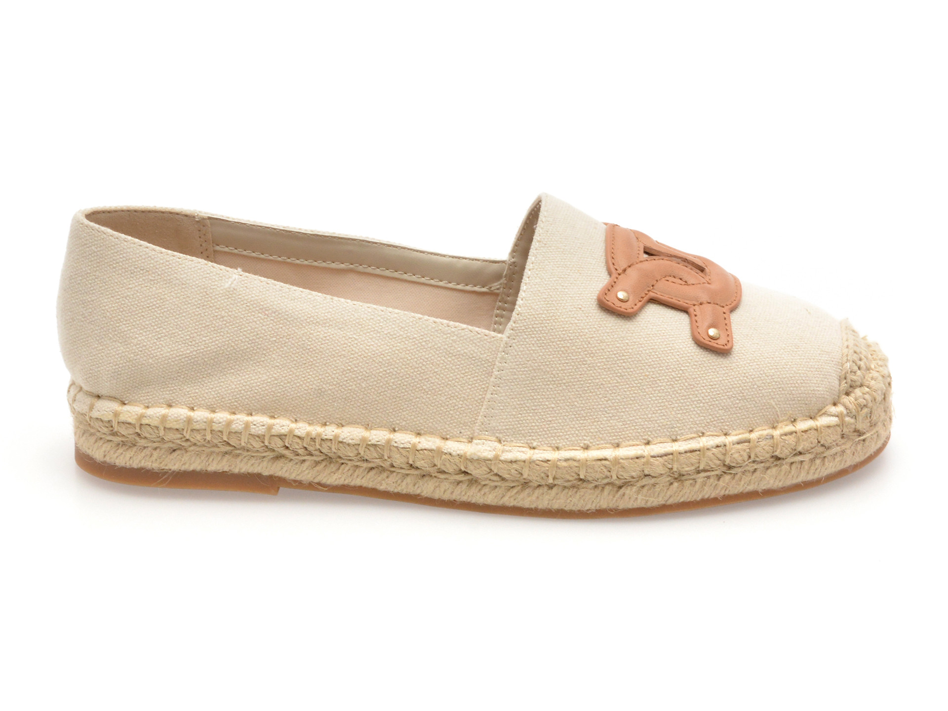 Pantofi ALDO bej, SANTACLARA 101, din material textil