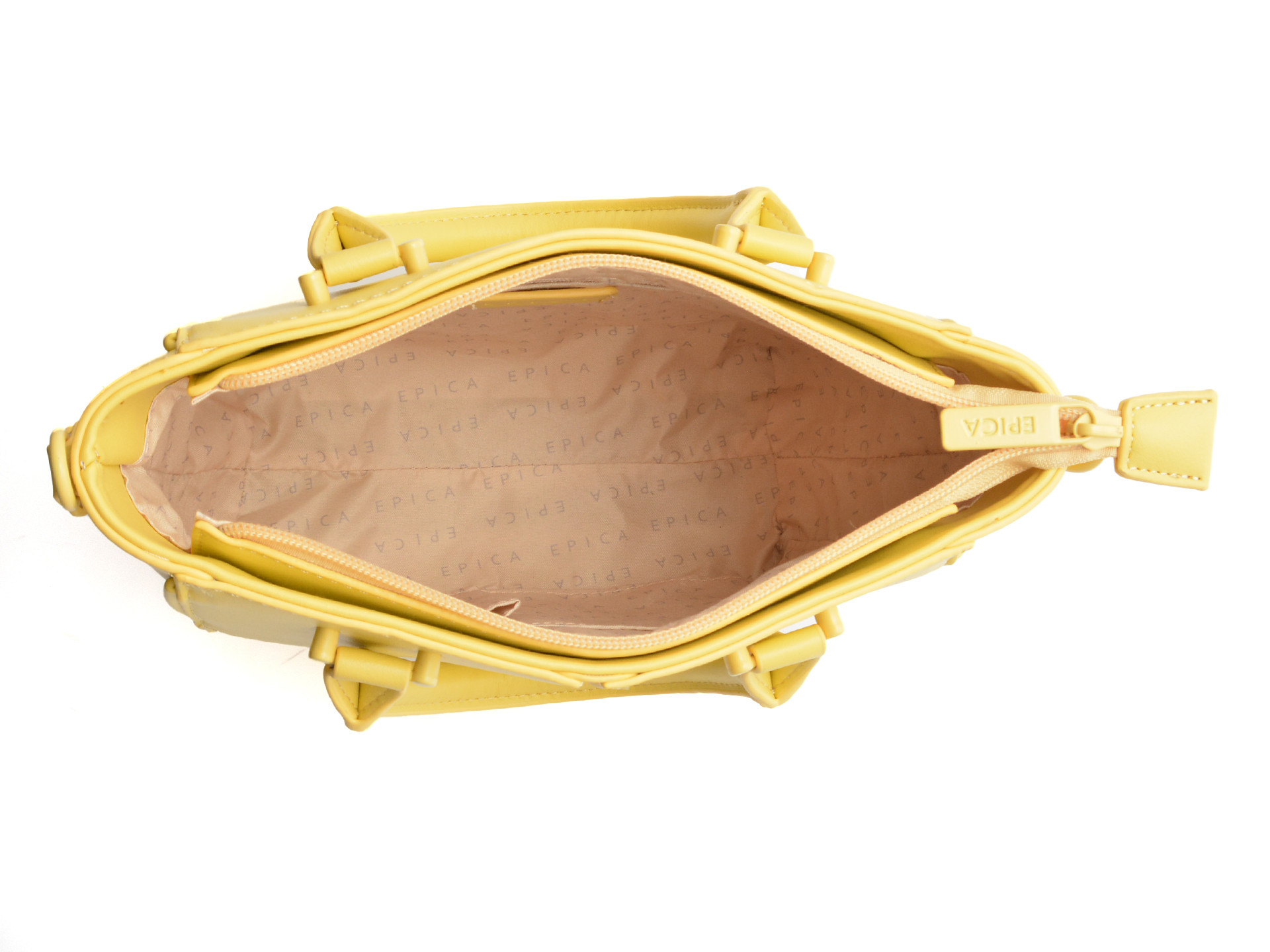 Geanta EPICA galbena, 188, din piele ecologica