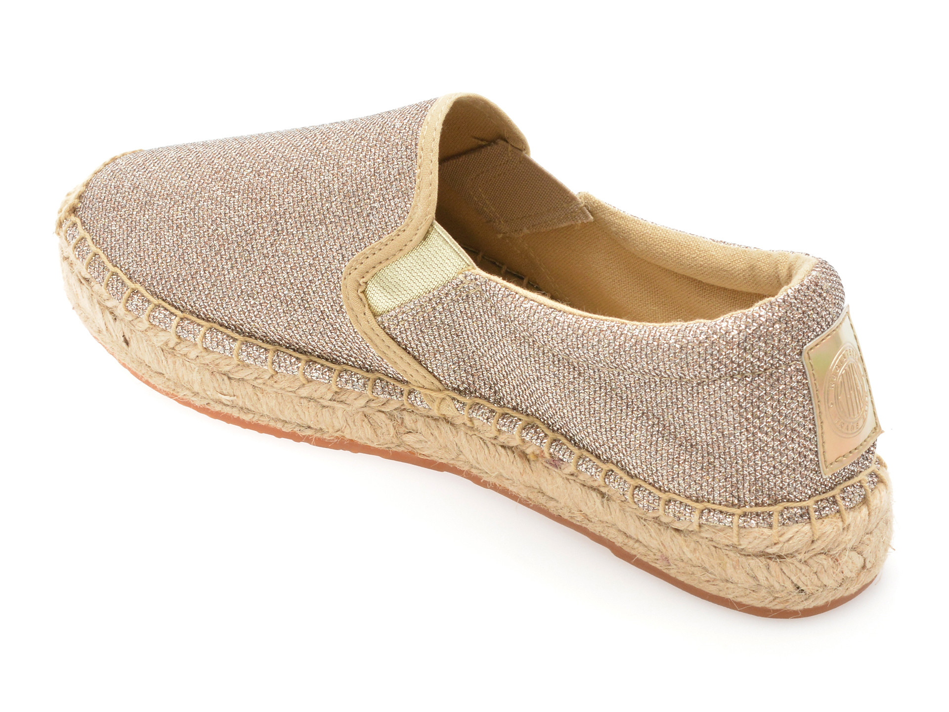 Pantofi REPLAY aurii, WF2226S, din material textil