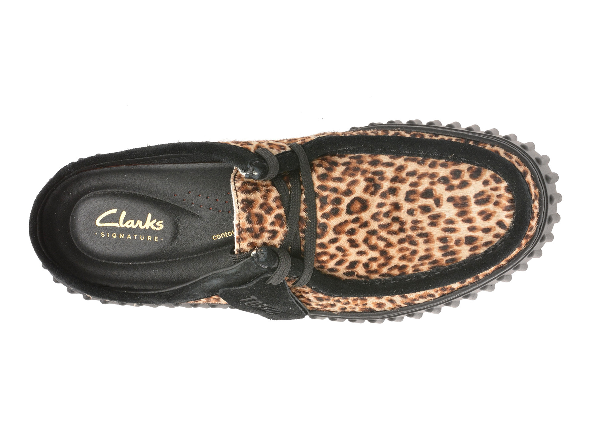 Papuci CLARKS maro, TORHILL MULE, din piele intoarsa