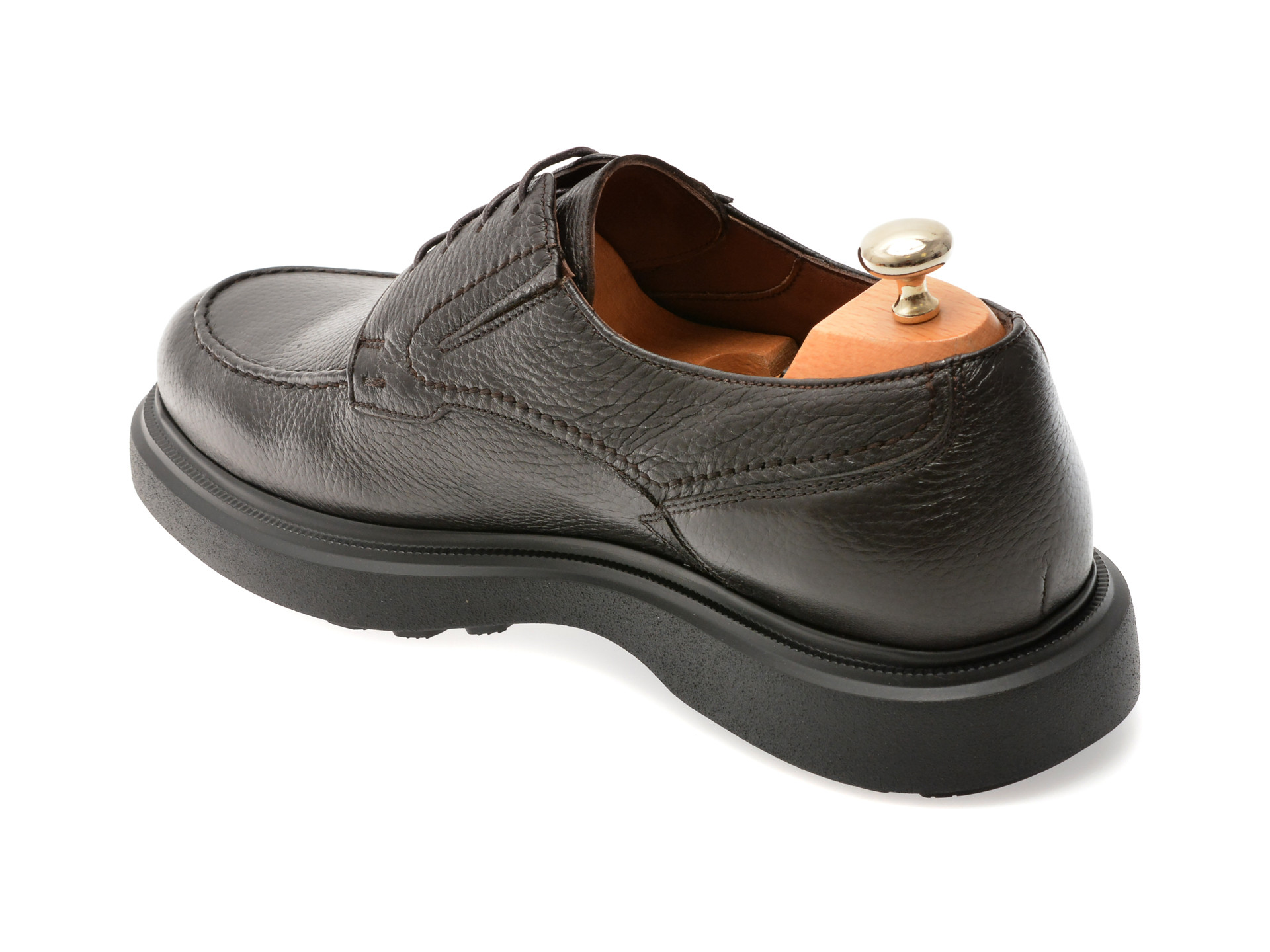 Mocasini eleganti LE COLONEL maro, 71601, din piele naturala