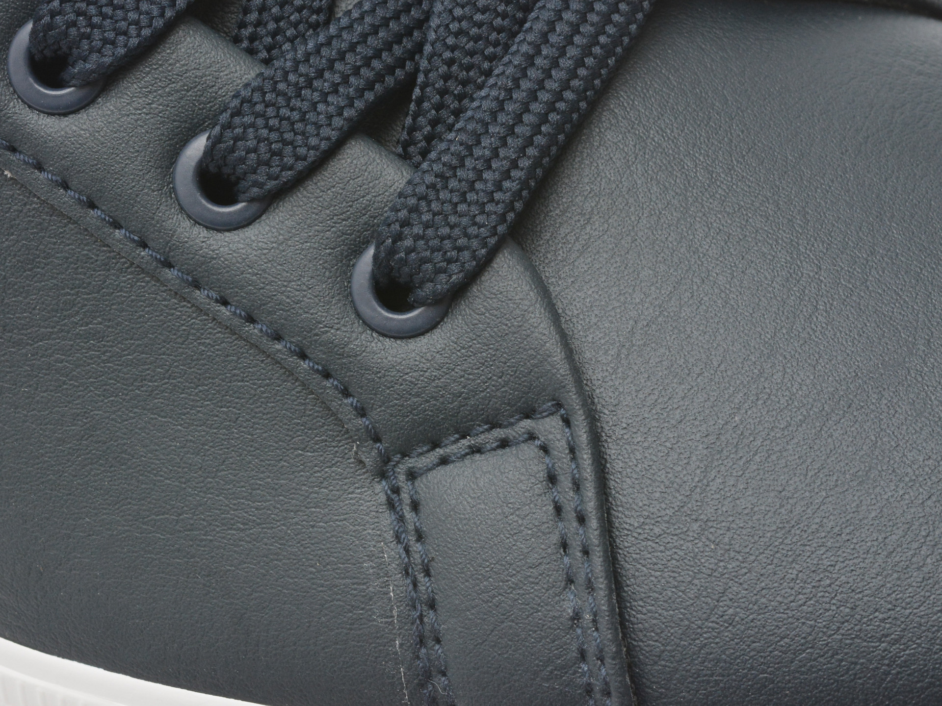 Pantofi sport PEPE JEANS bleumarin, KENTON COURT , din piele ecologica