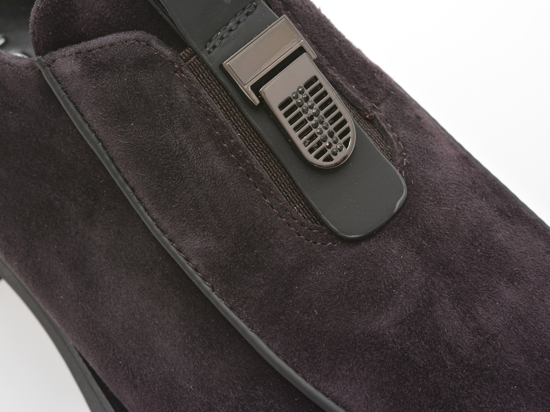 Pantofi EPICA mov, LD1139, din piele intoarsa