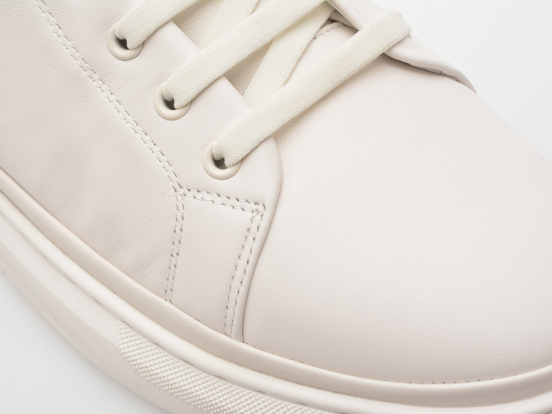 Pantofi sport EPICA albi, 8161, din piele naturala