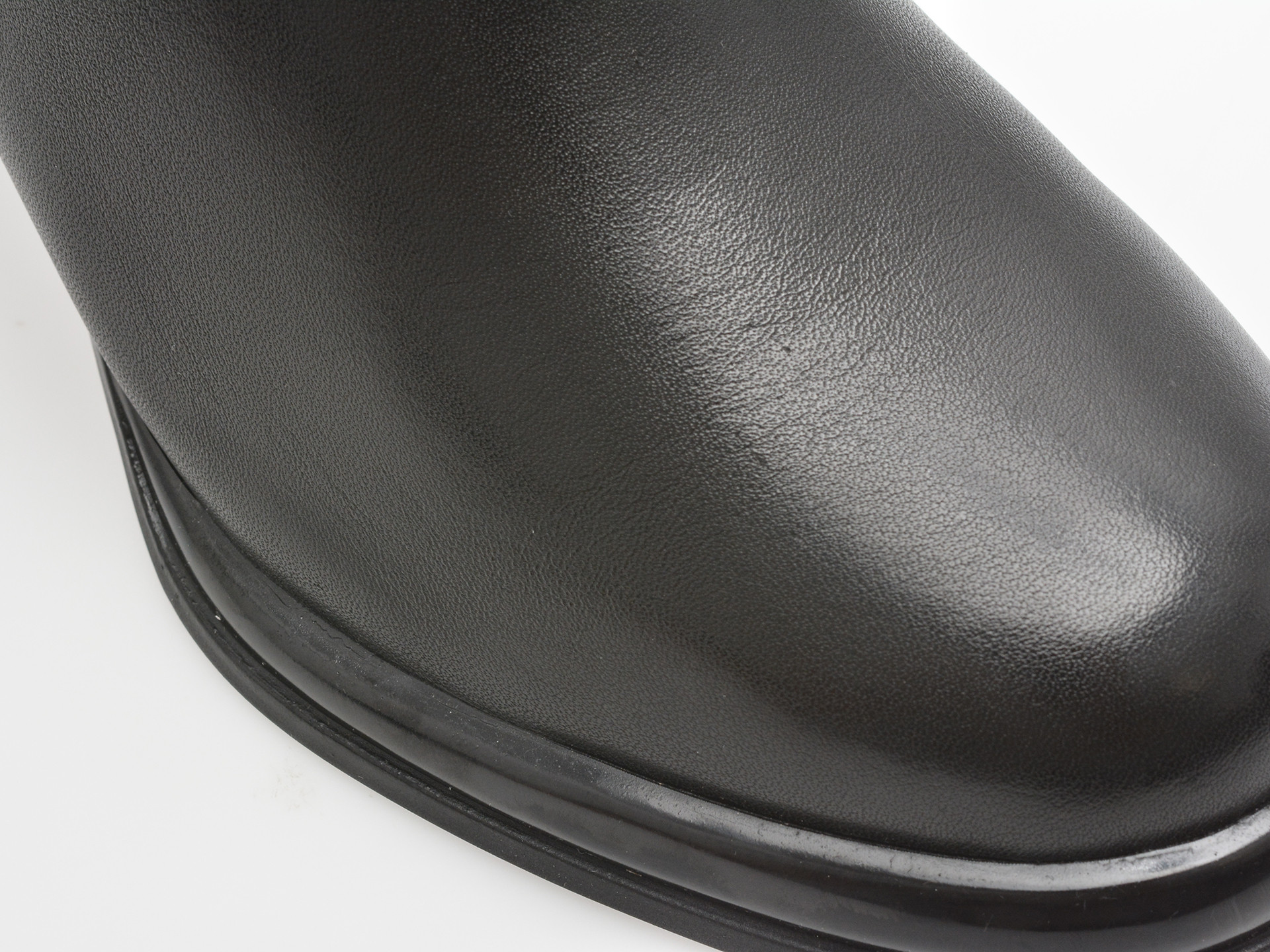 Ghete ALDO negre, D727, din piele naturala