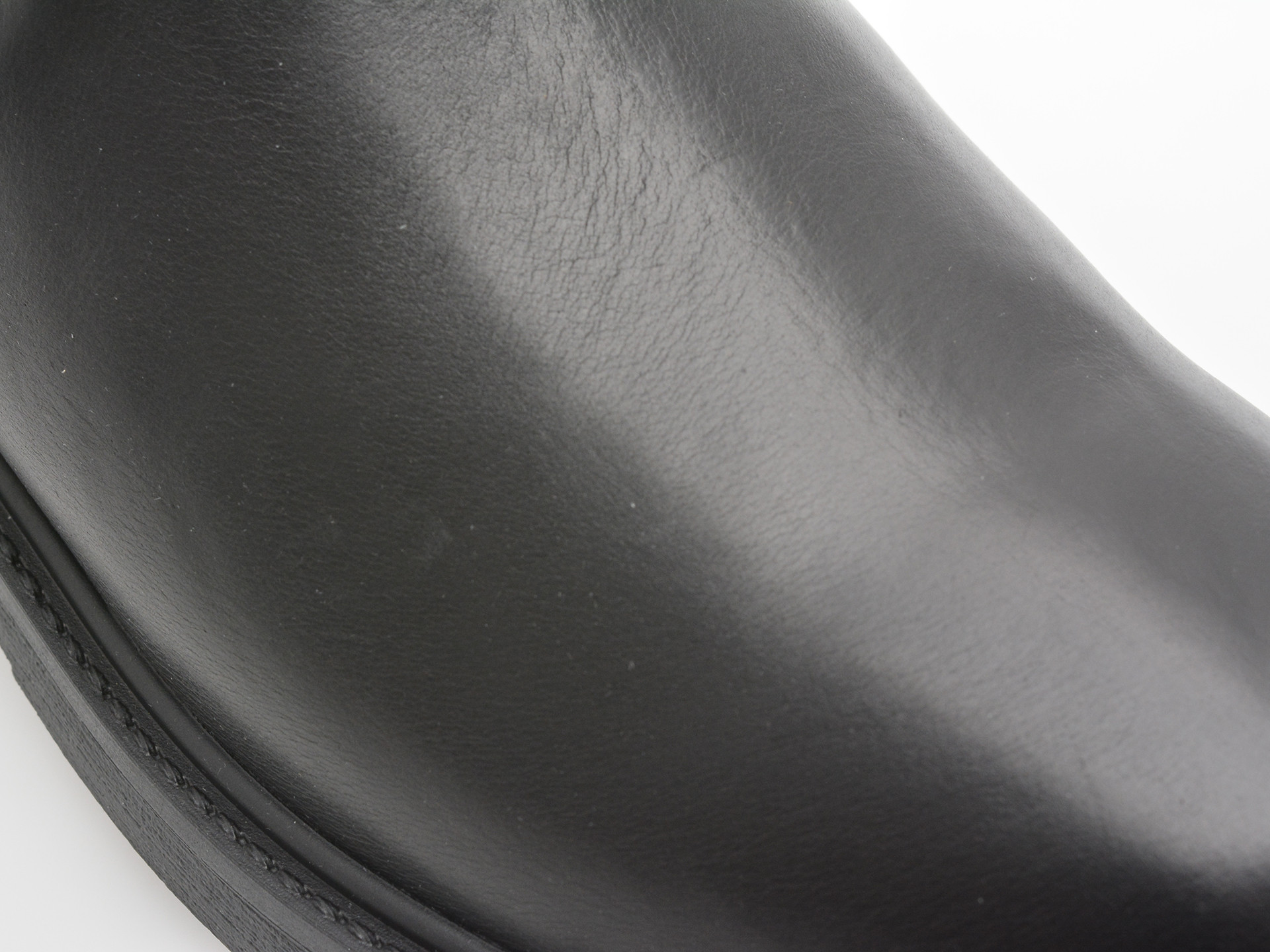 Ghete GEOX negre, U46HQB, din piele naturala