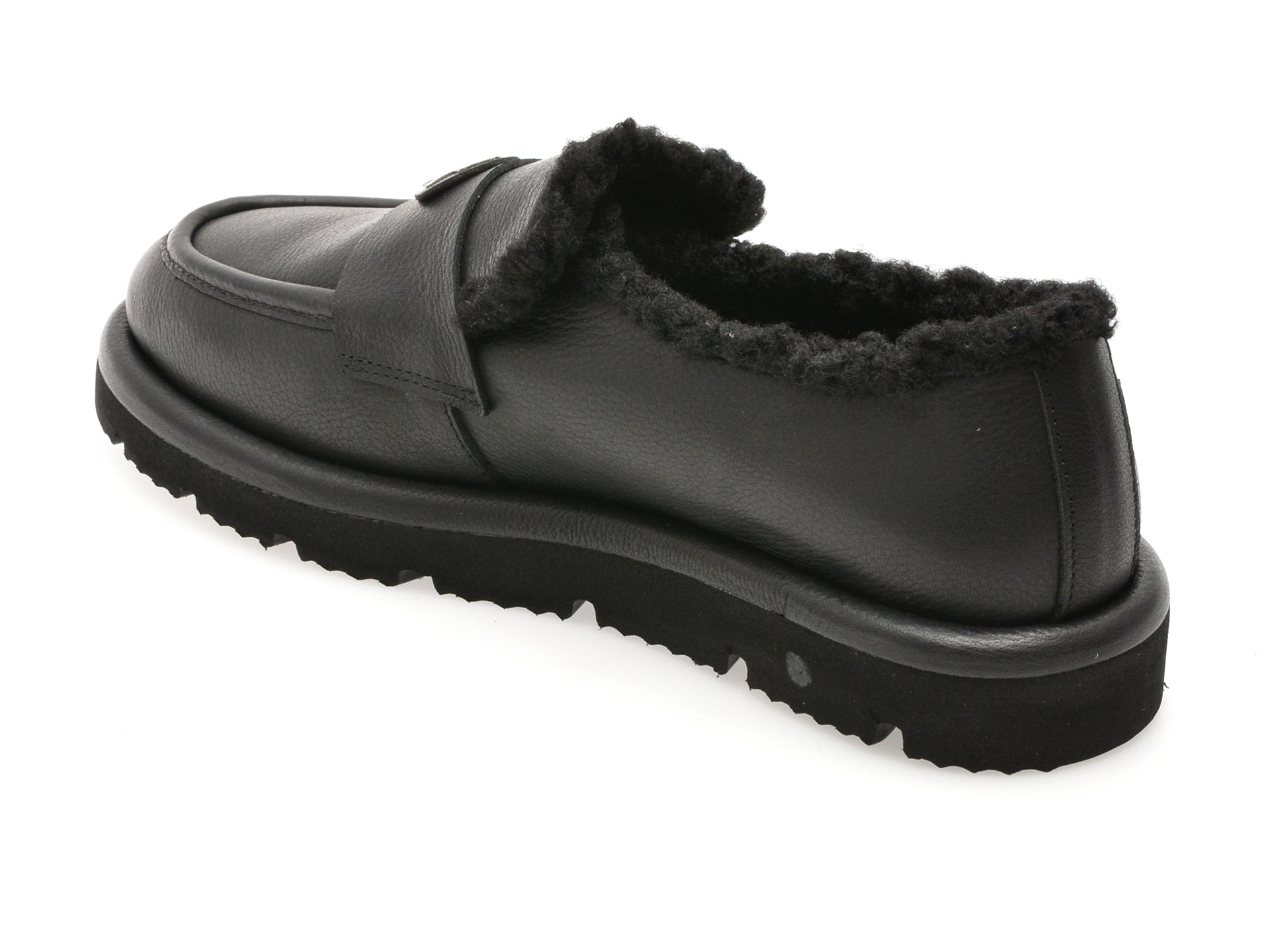 Mocasini EPICA negri, 3642607, din piele naturala