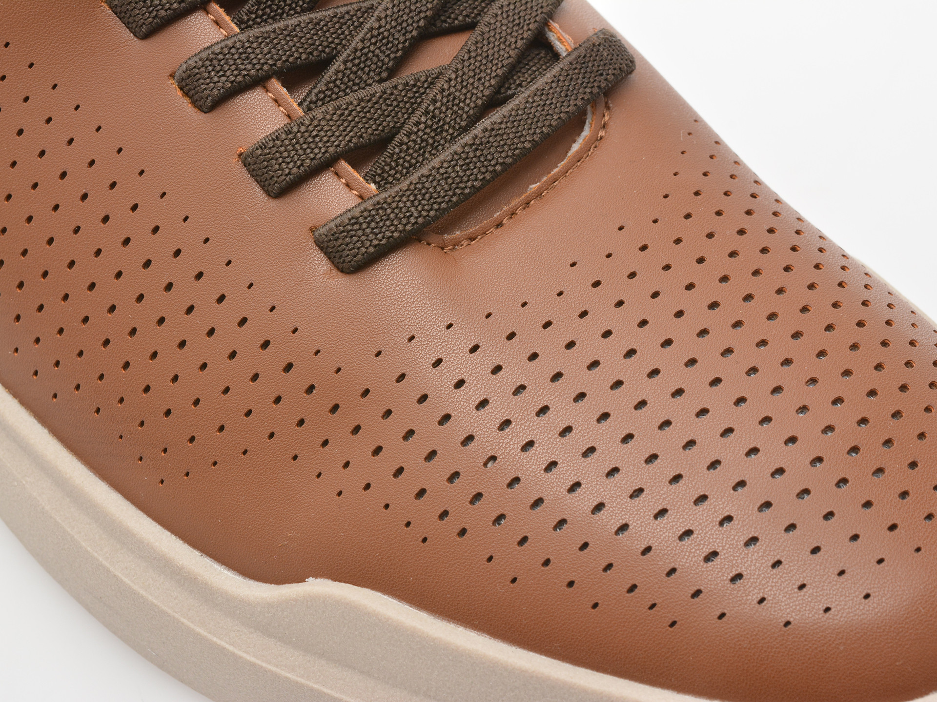 Pantofi sport SKECHERS maro, OWEN, din piele ecologica