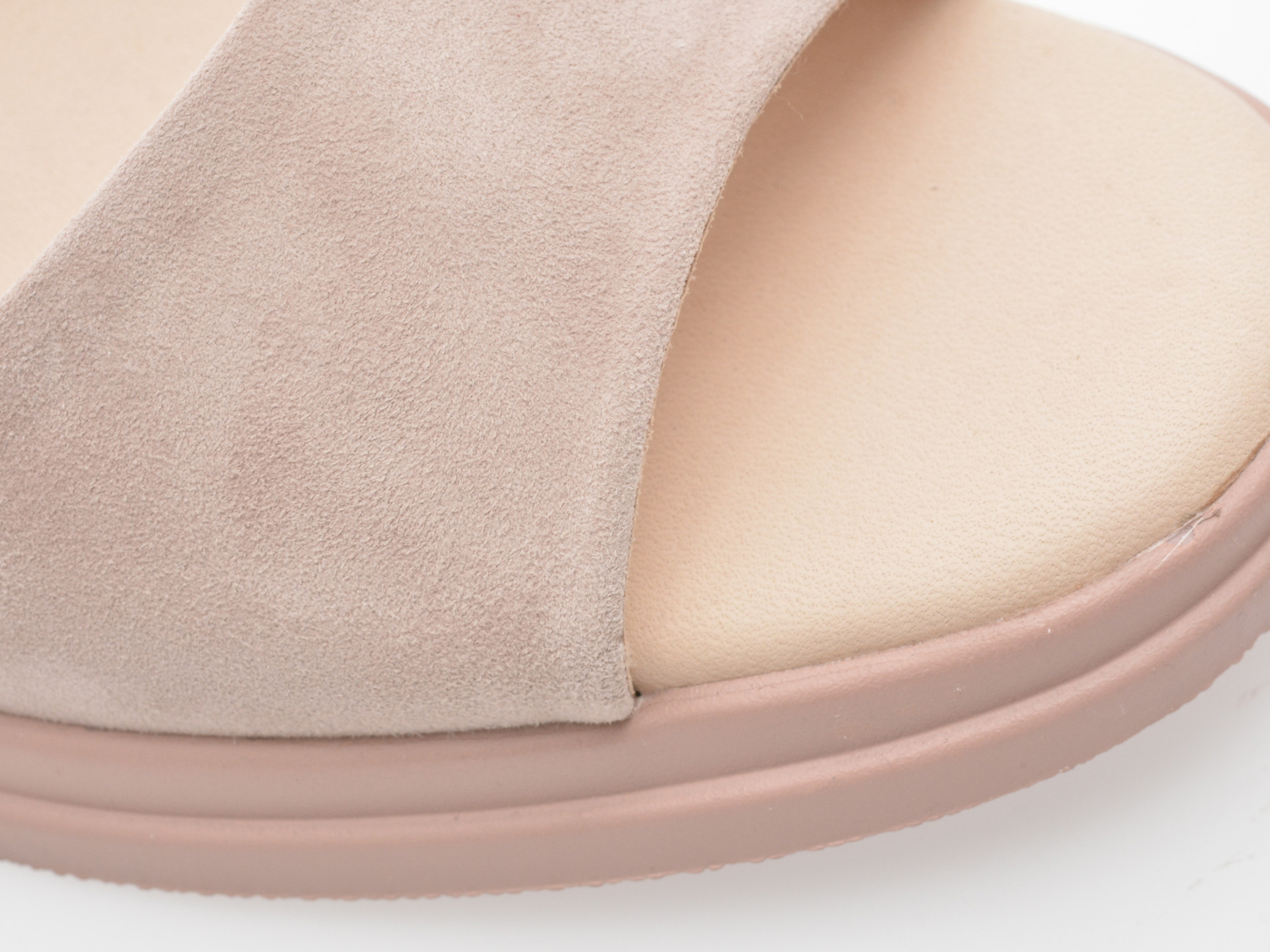 Sandale IMAGE roz, 2978, din piele intoarsa